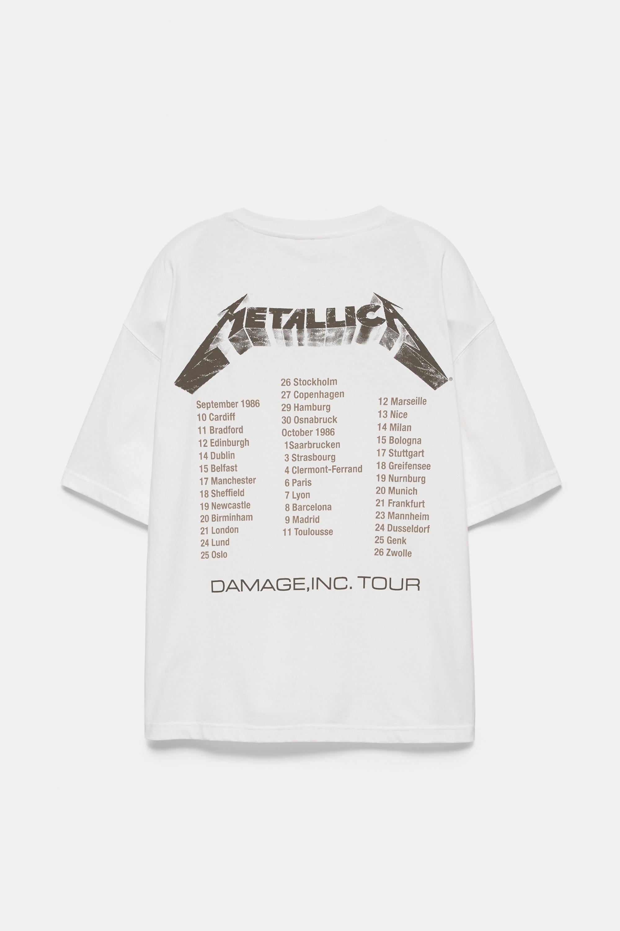 Metallica relaxed fit T-shirt — Off white