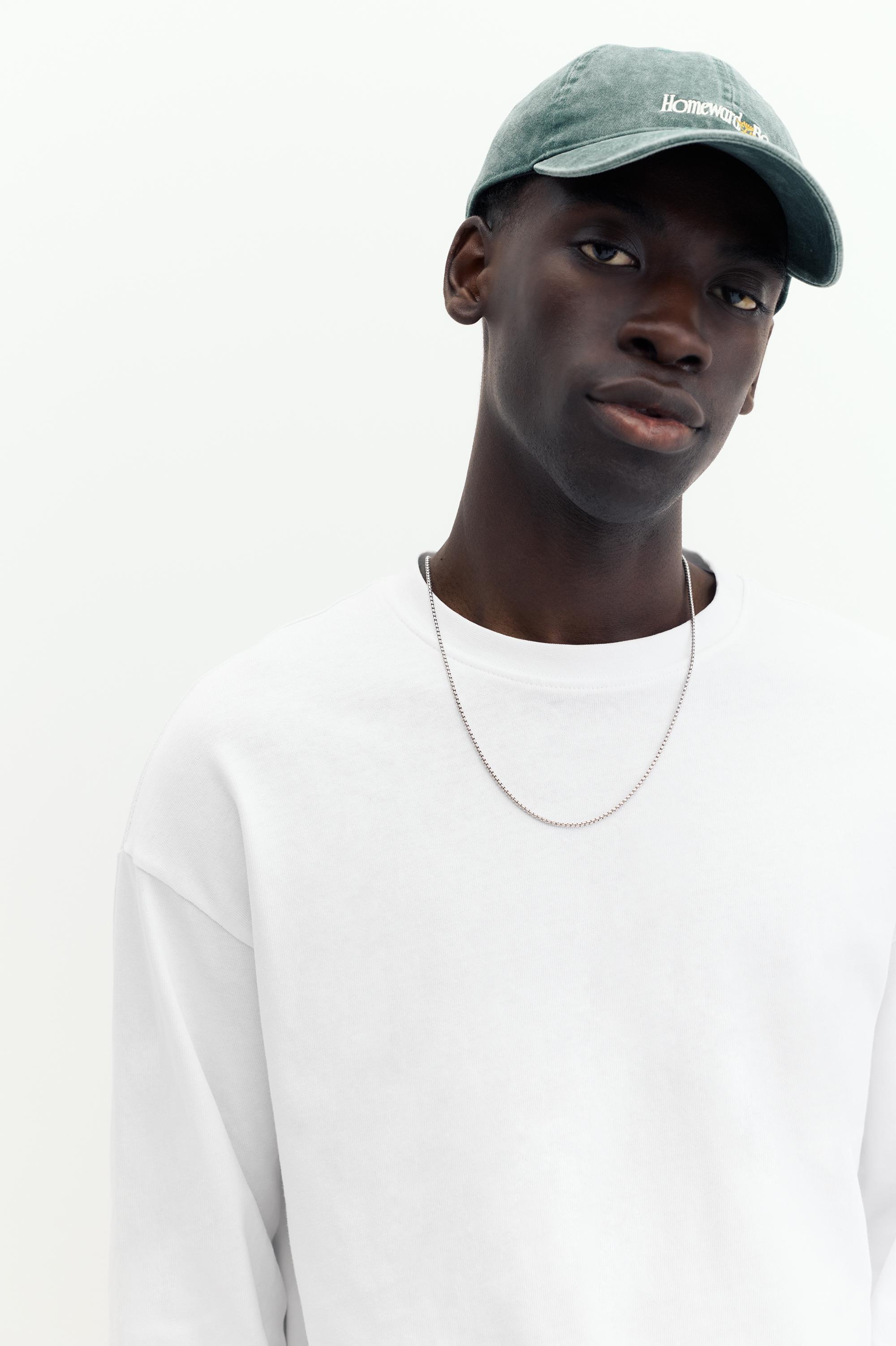 Heavy weight relaxed fit T-shirt — White