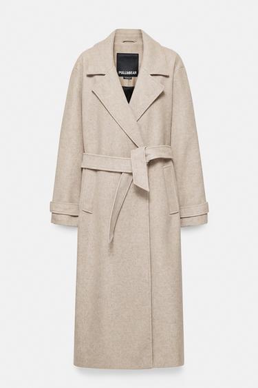 Long belted coat — Mole brown 5