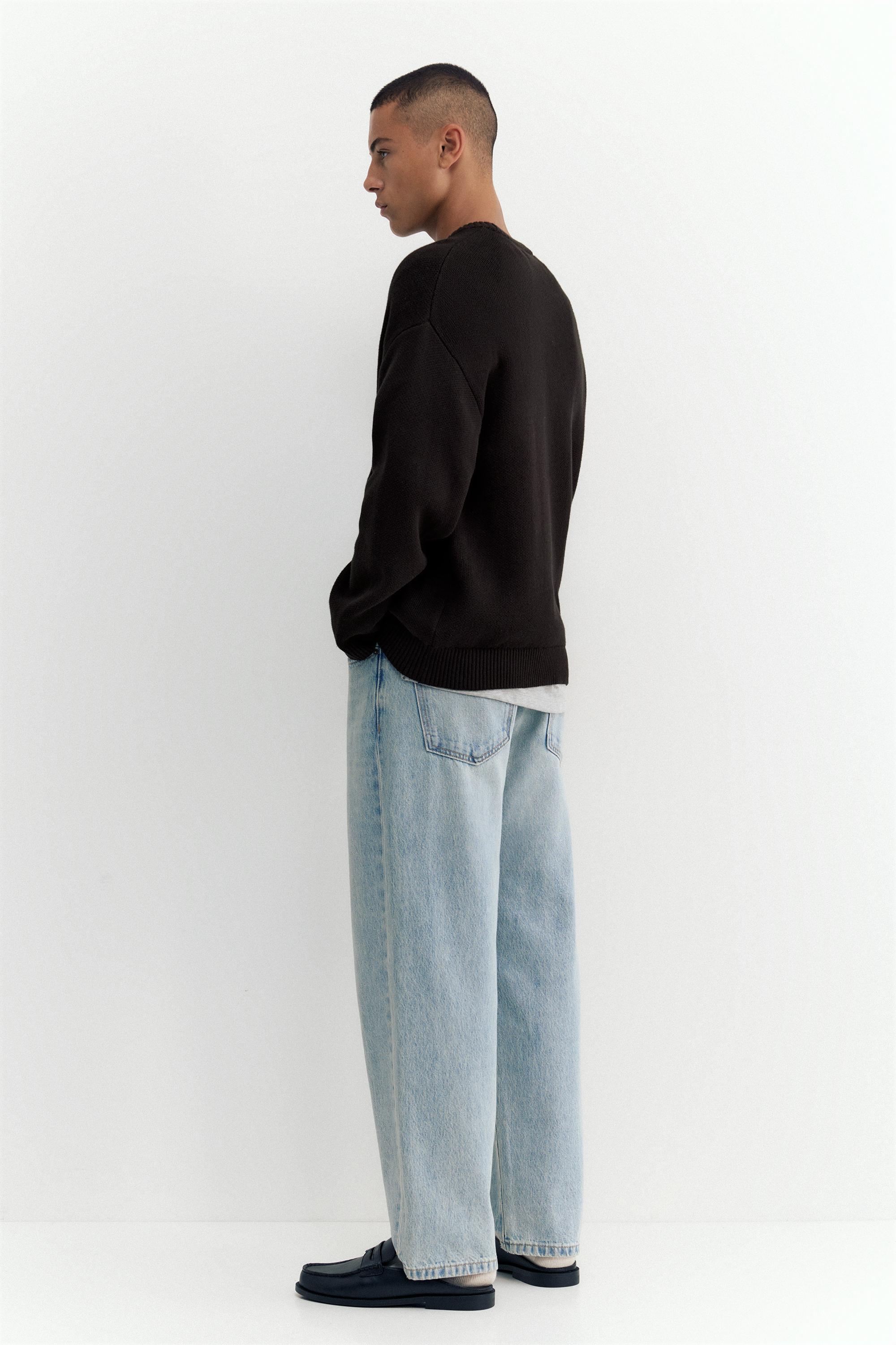 STWD graphic jumper — Black