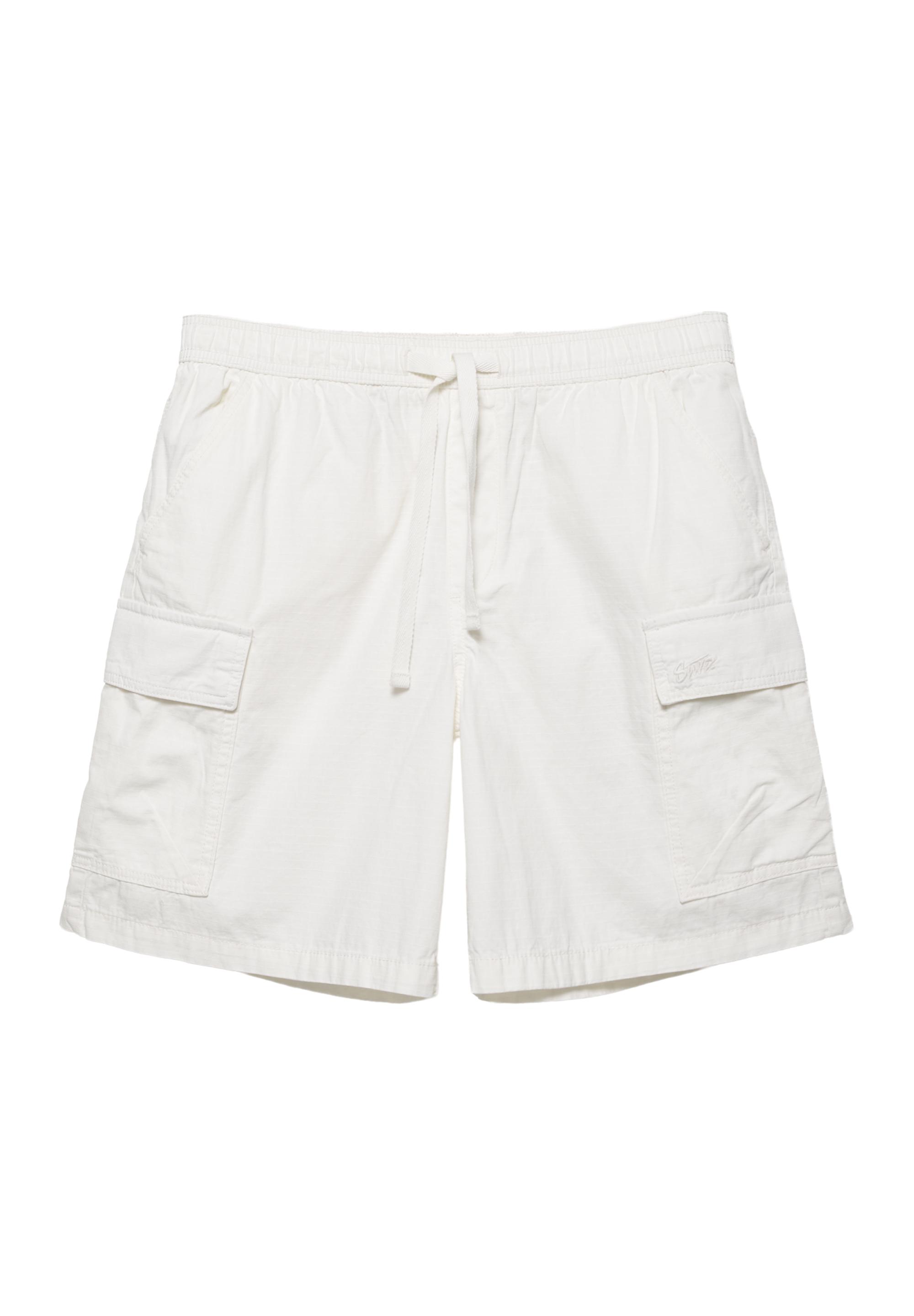 Ripstop cargo Bermuda shorts — Off white