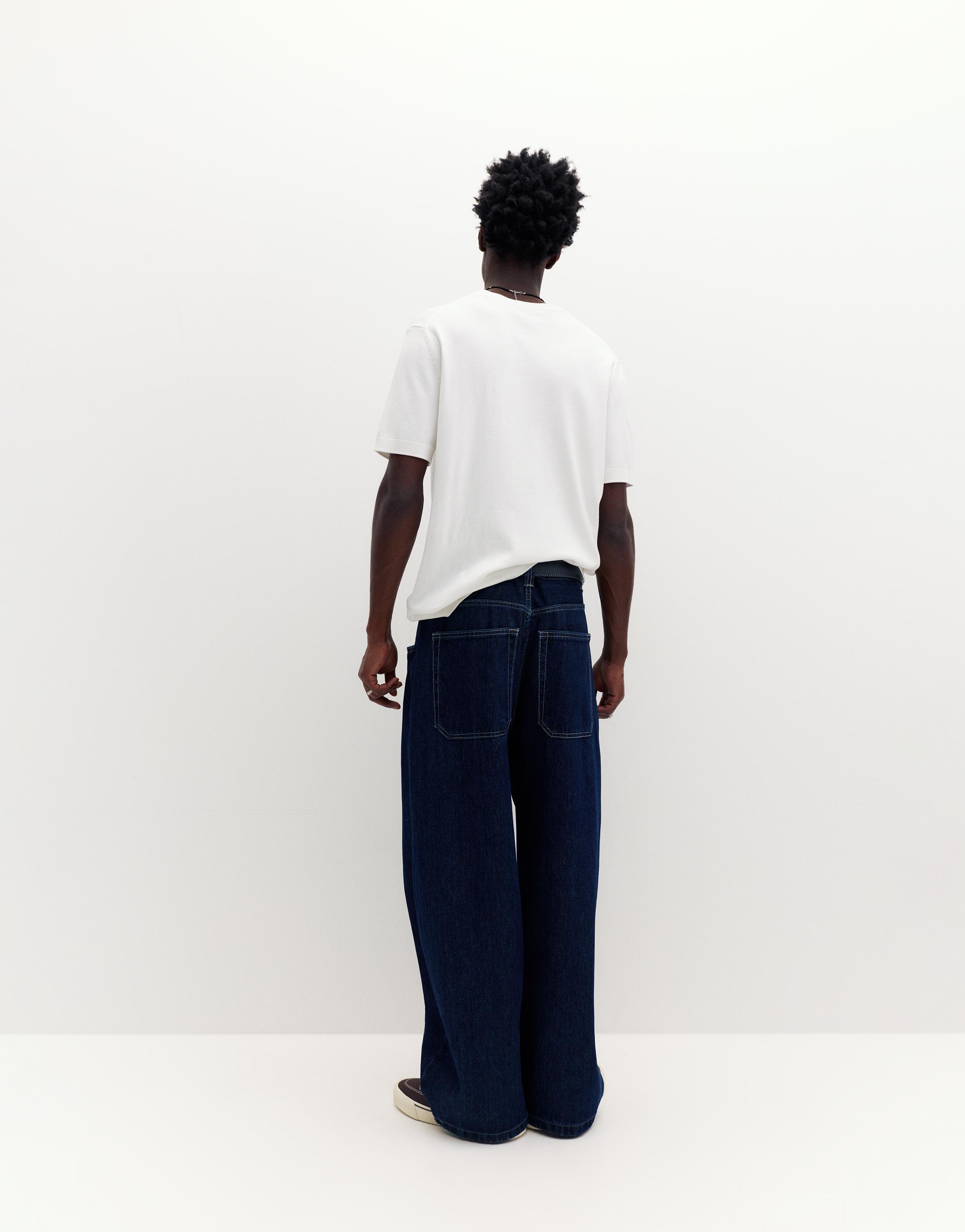 Short sleeve jumper — Off white