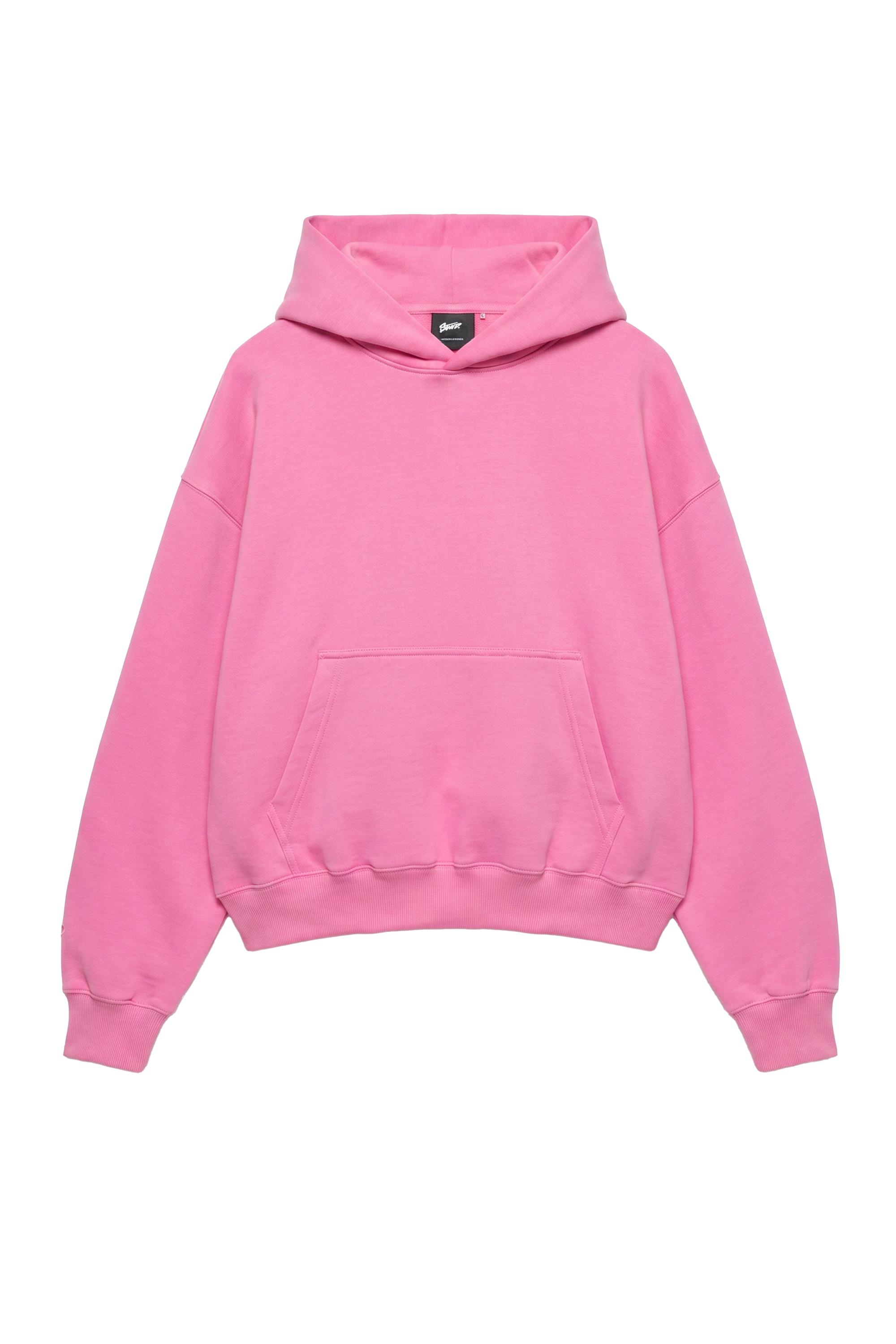 Pull&Bear STWD logolu boxy sweatshirt, kapüşon görsel 3