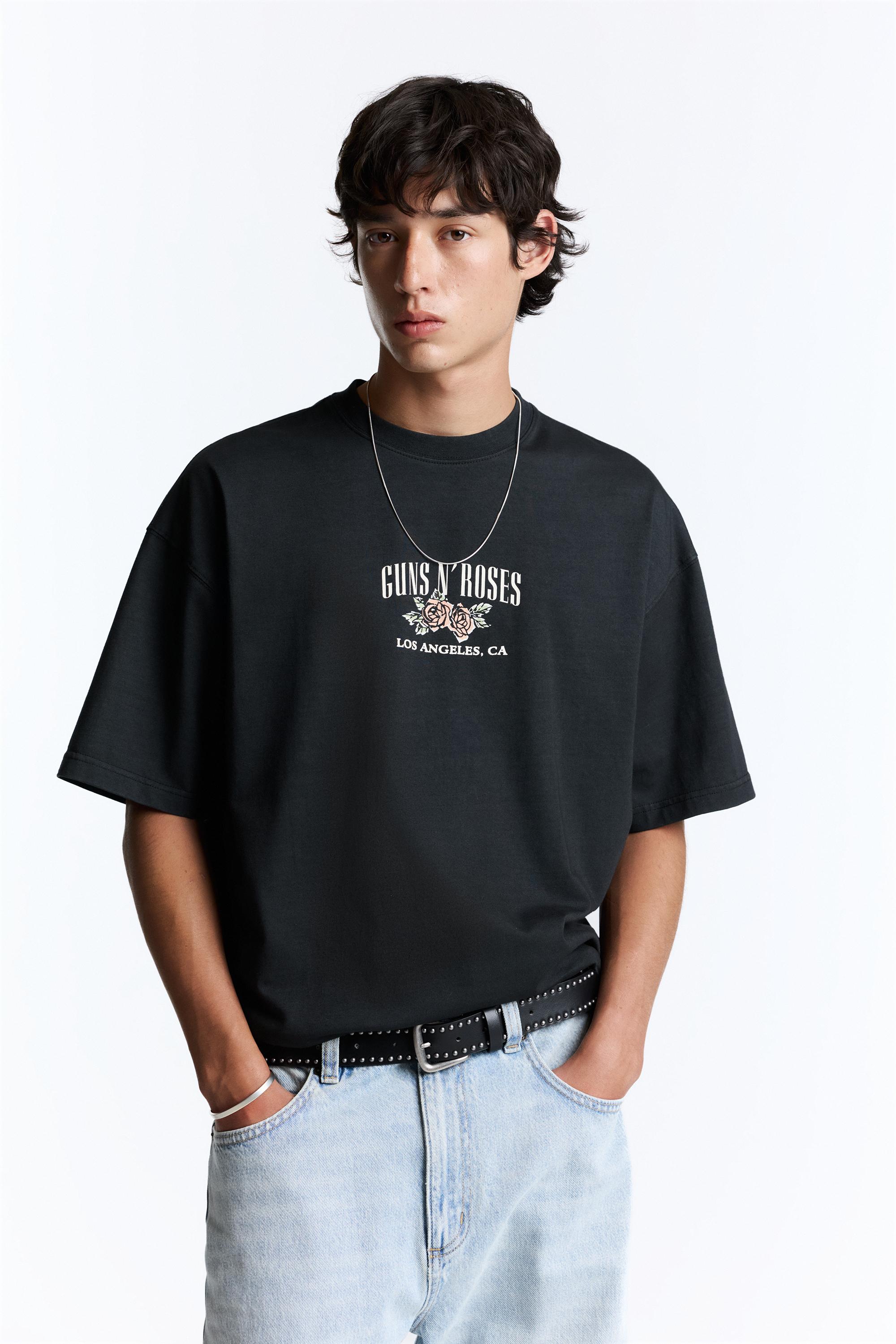 Relaxed fit Guns N’ Roses T-shirt — Black
