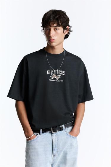 Relaxed fit Guns N’ Roses T-shirt — Black 1