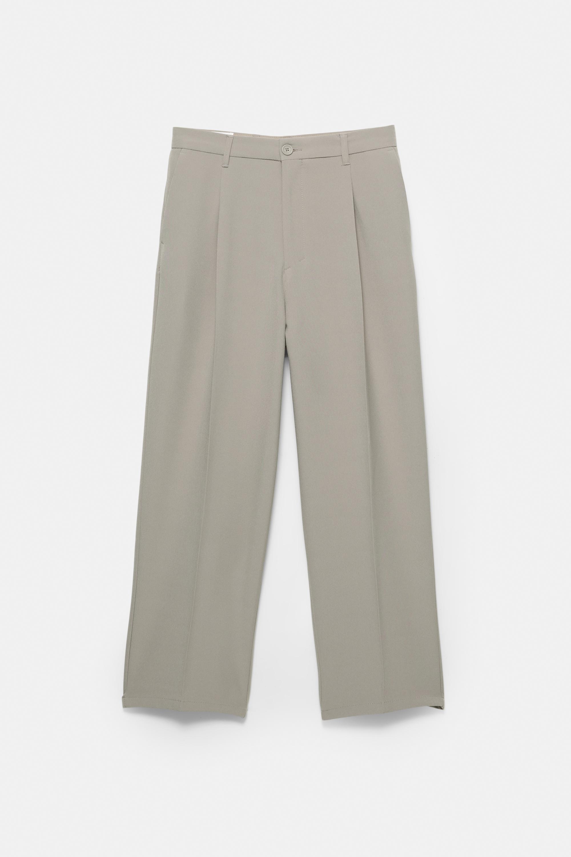 Tailored trousers — Taupe
