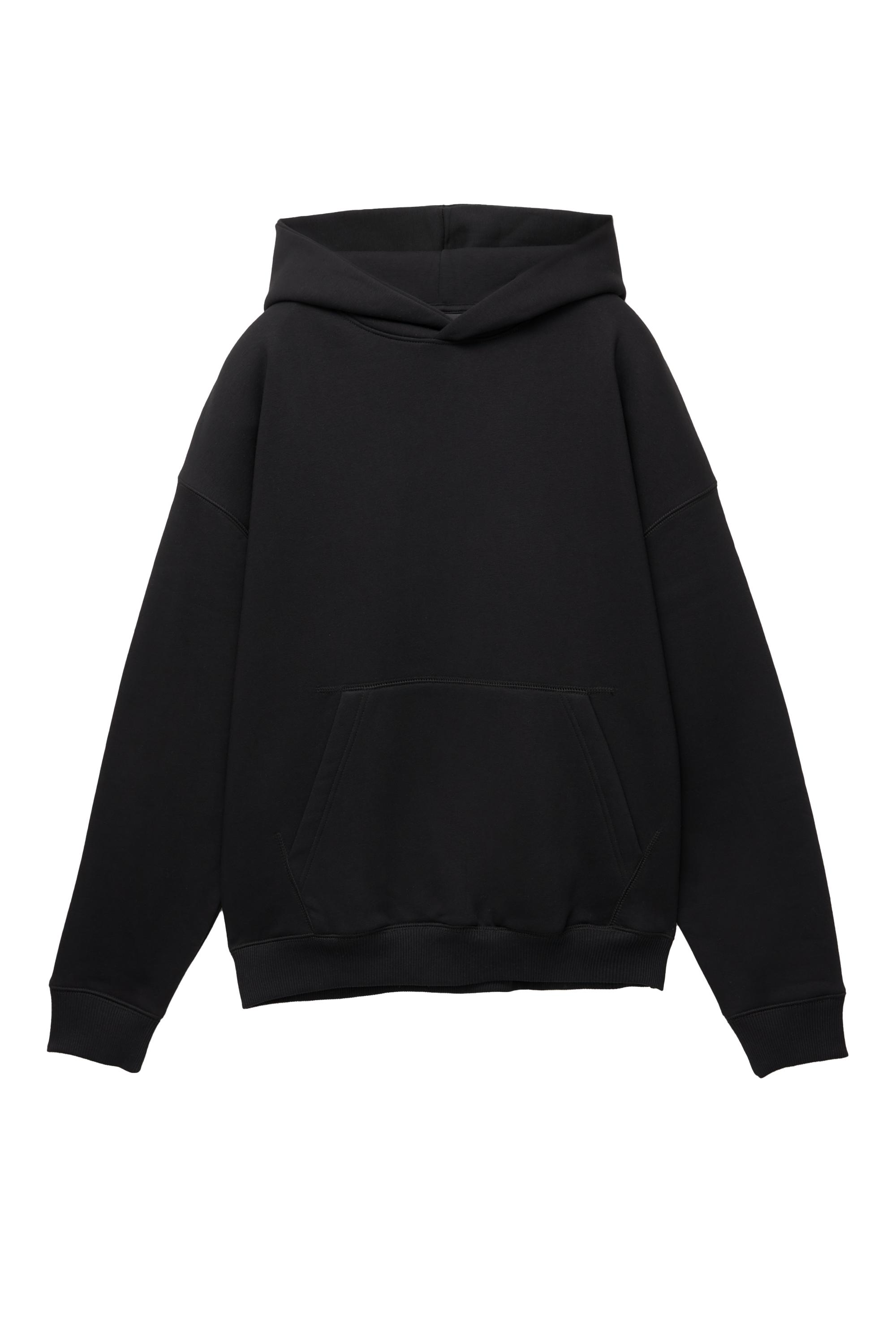 Bol kesim kapüşonlu sweatshirt - Görsel 4