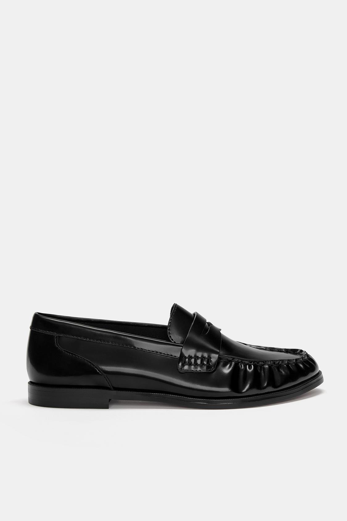 Scarpe Mocassini Pull And Bear TOD'S Gathered Leather Loafers NET-A-PORTER