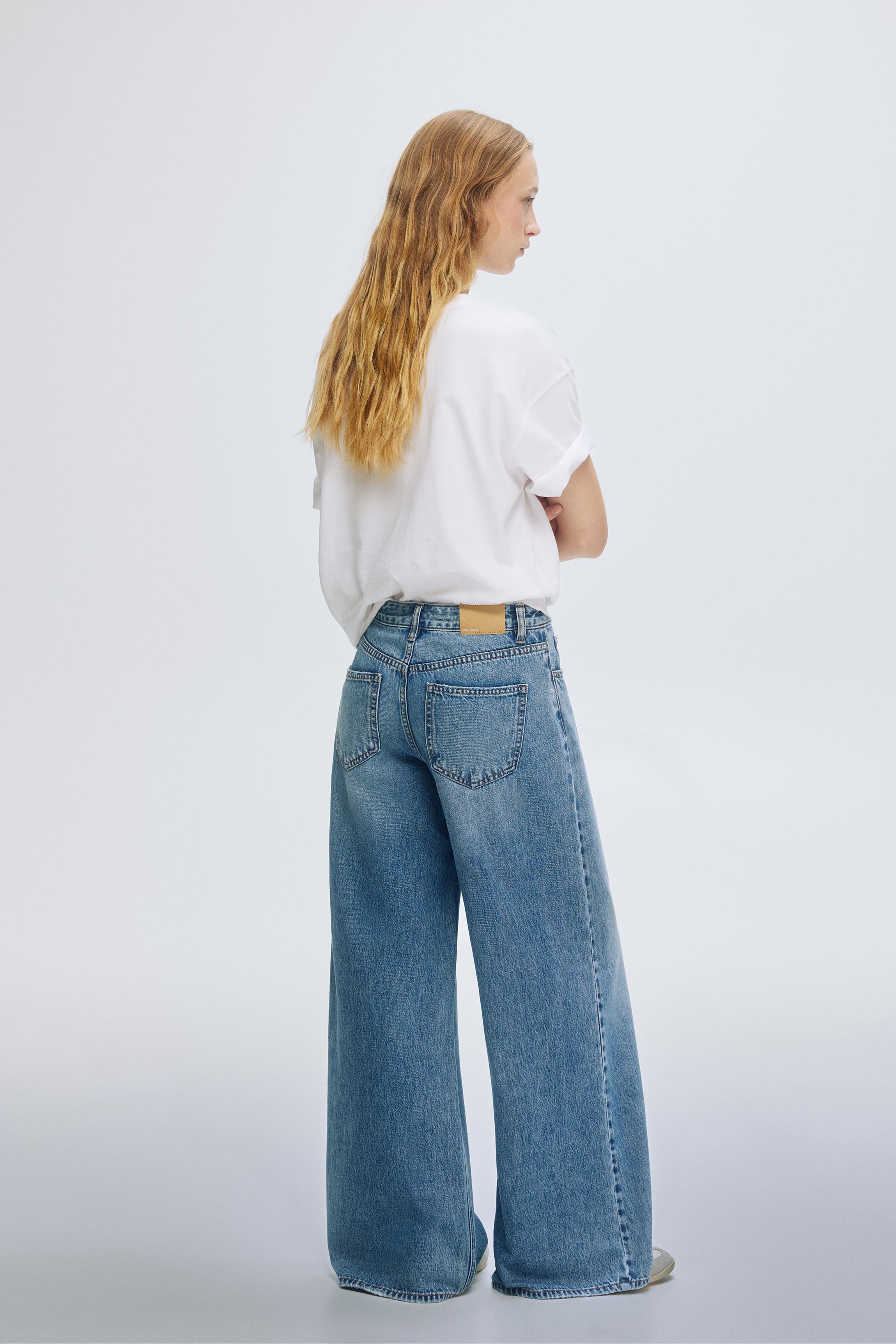 Oversize baggy jeans — Dark blue