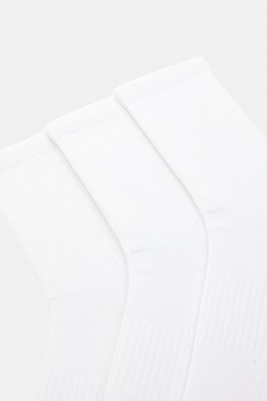 Pack of 3 pairs of socks — White 2