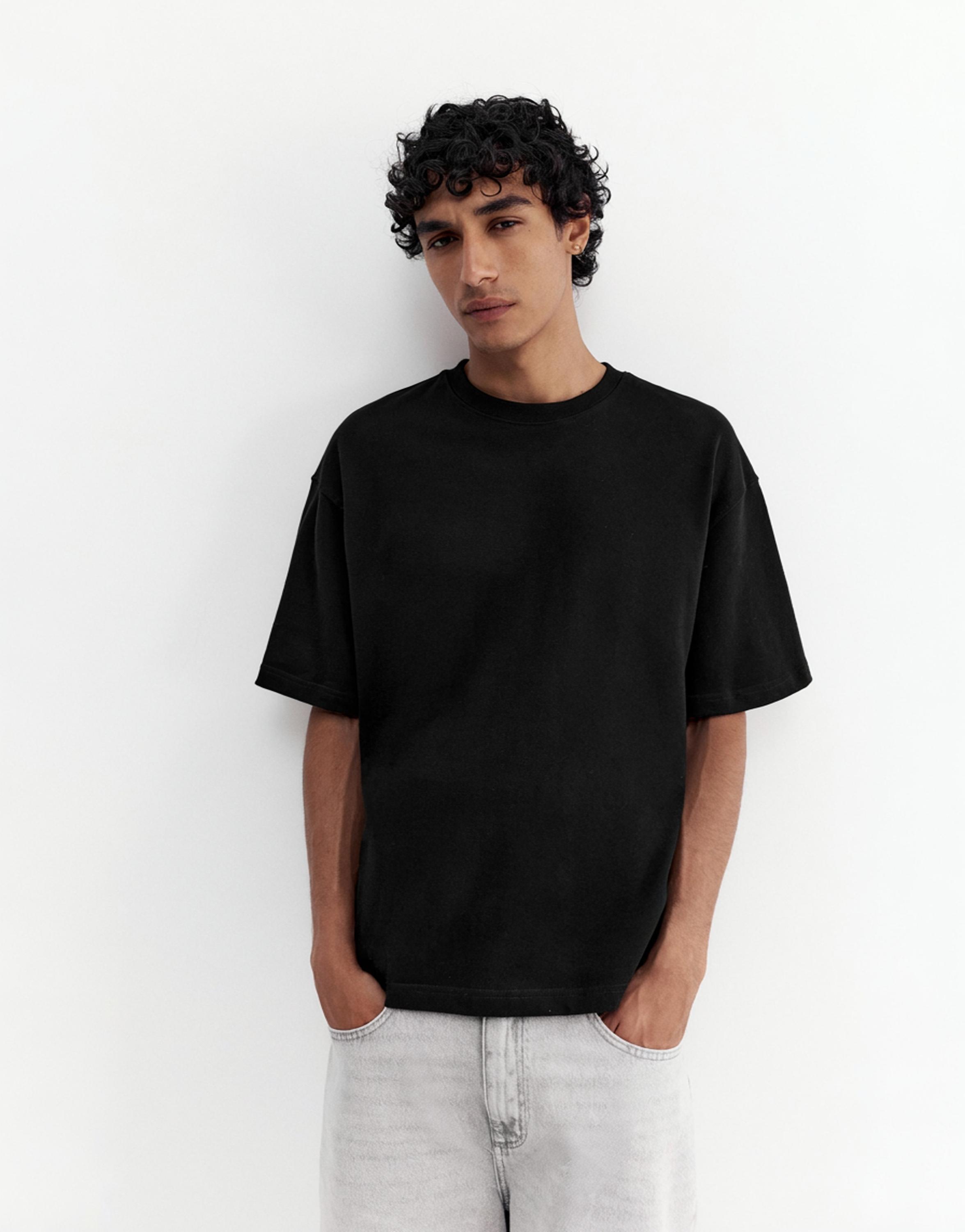 Premium short sleeve T-shirt — Black