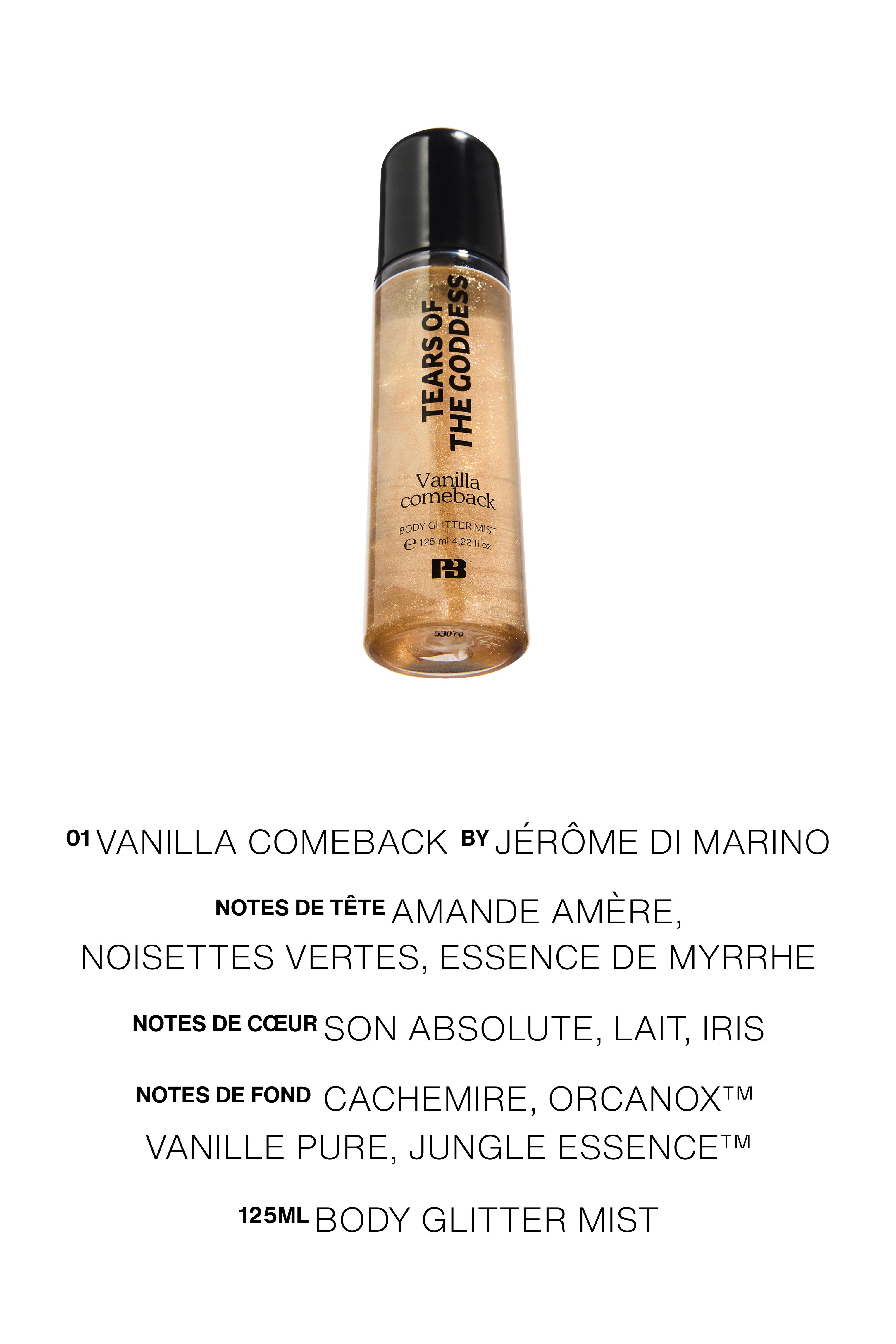 Tears of the Goddess Vanilla Comeback Shimmery Body Mist — 125 ml (4.23 fl oz)