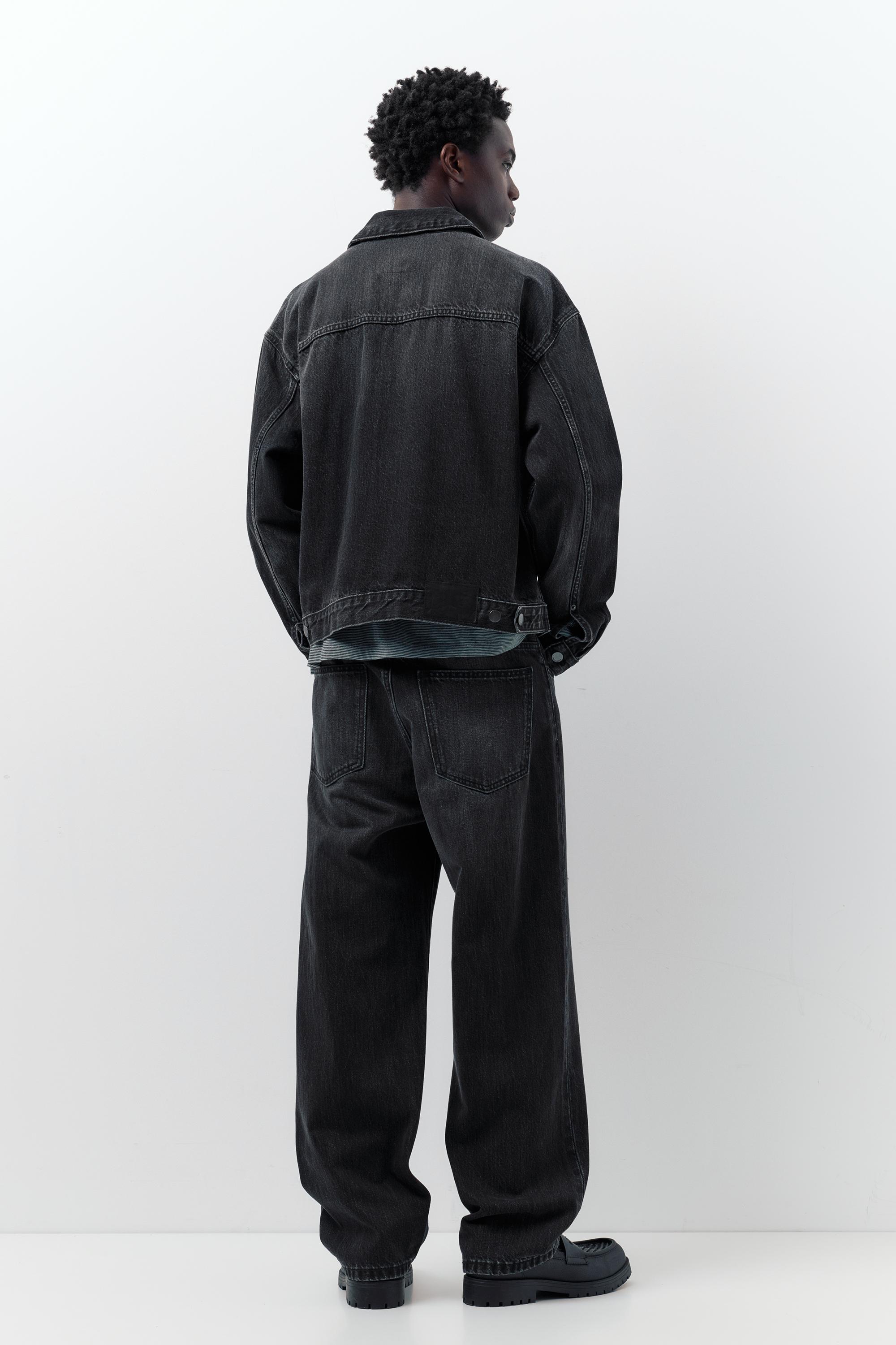 Baggy jeans — Faded black