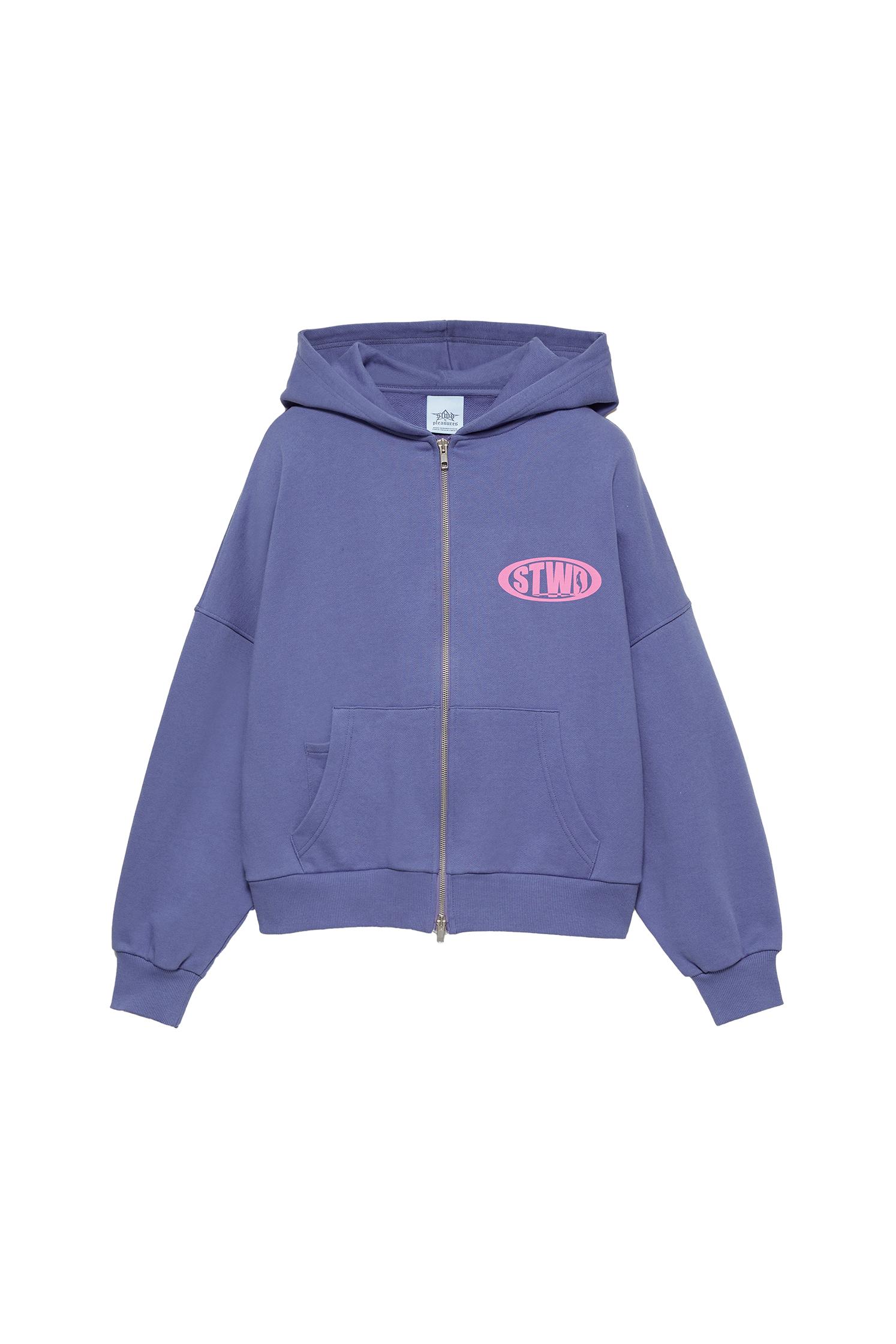 Pleasures x STWD hoodie — Bluish