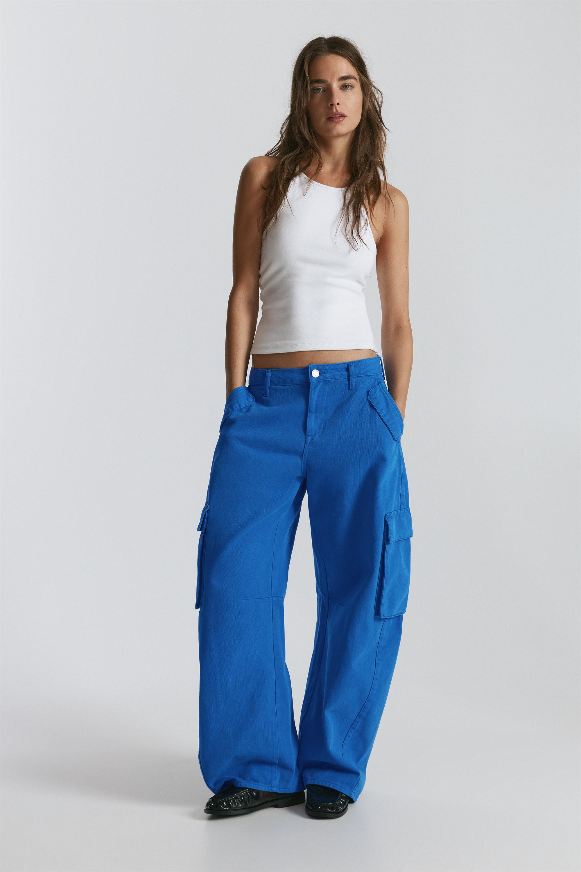 Pantaloni Cargo A Palloncino