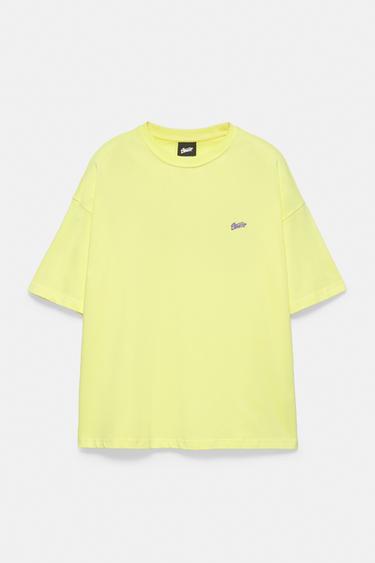 STWD logo boxy T-shirt — Yellow 7