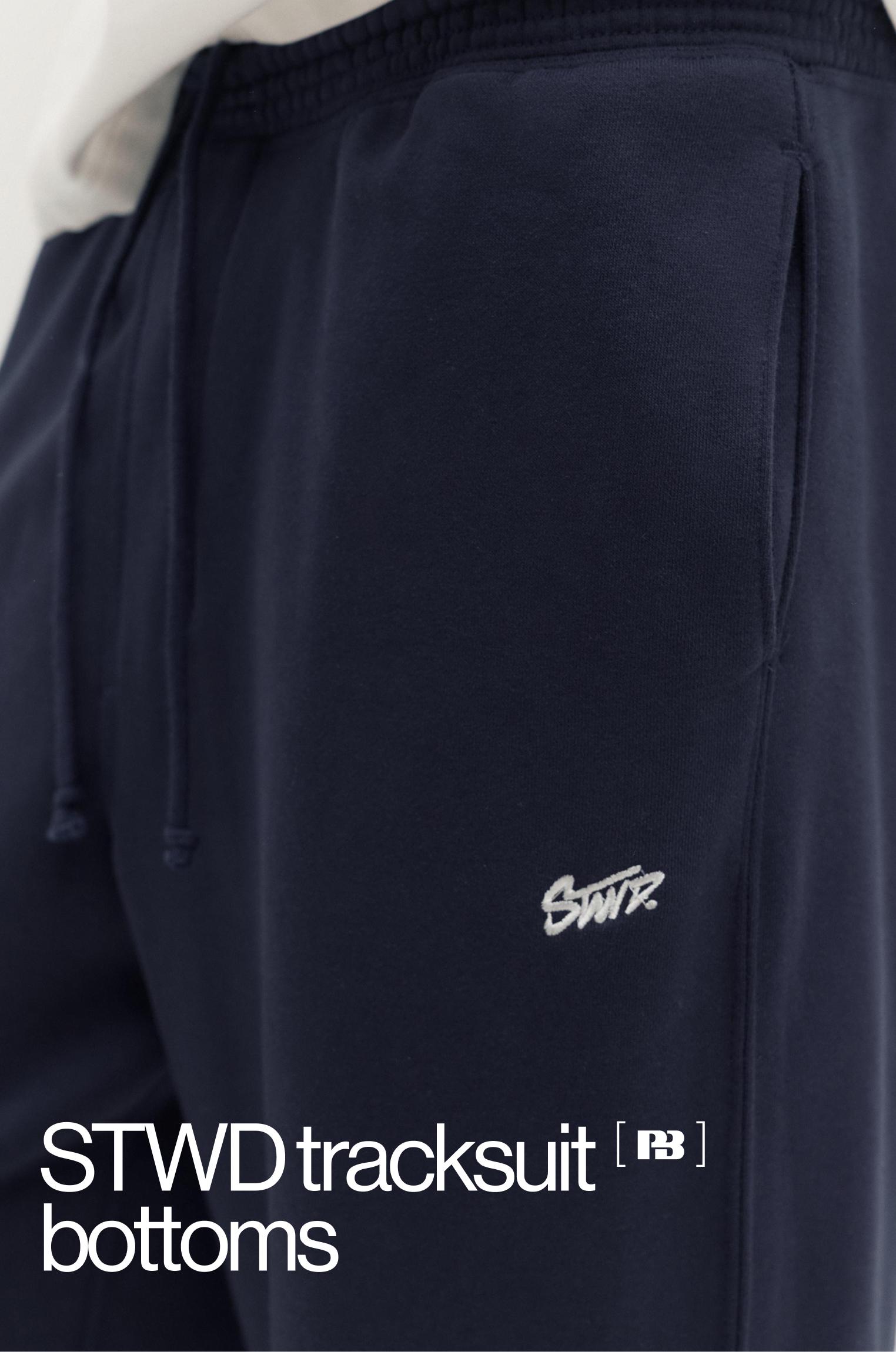 STWD tracksuit bottoms — Navy