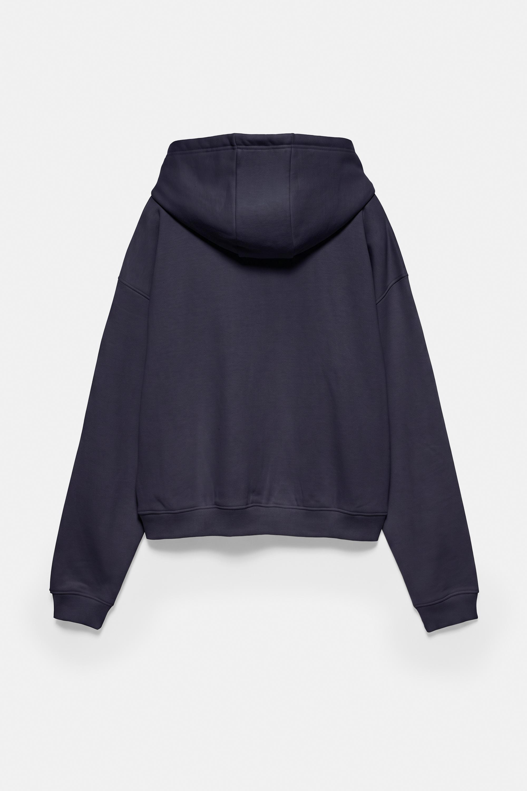 Zip-up hoodie — Navy