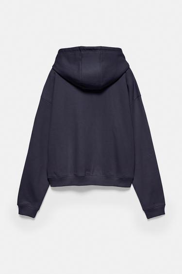 Zip-up hoodie — Navy 6