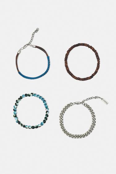 4-pack of bead and chain bracelets — Others 1