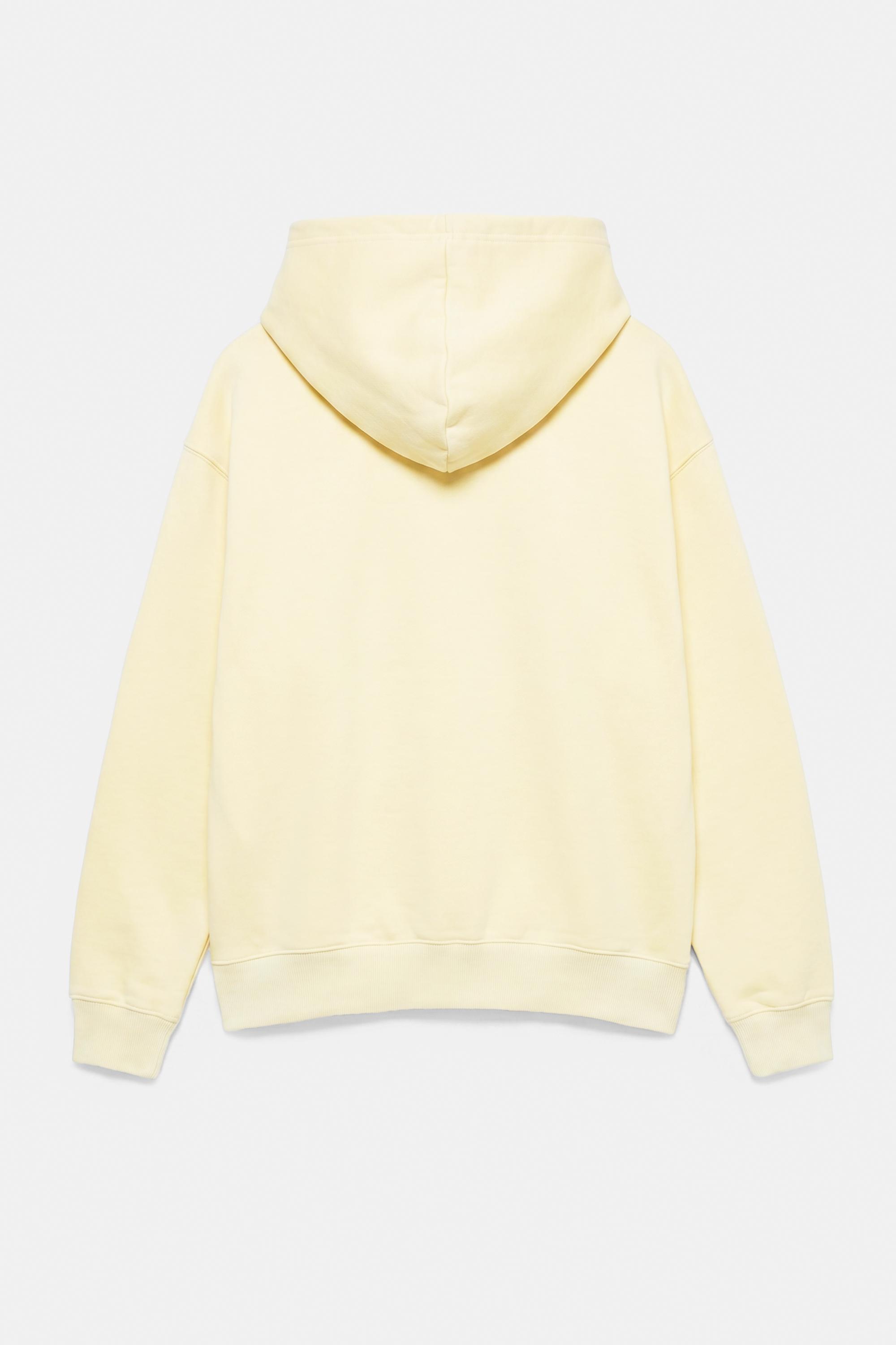 Basic hoodie — Yellow