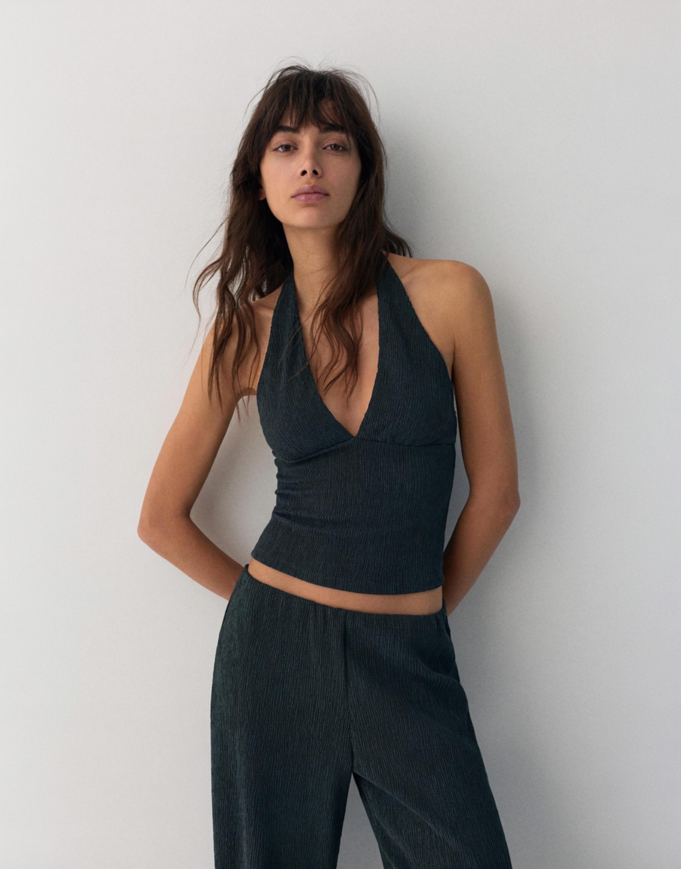 Bambula halter top - Görsel 11