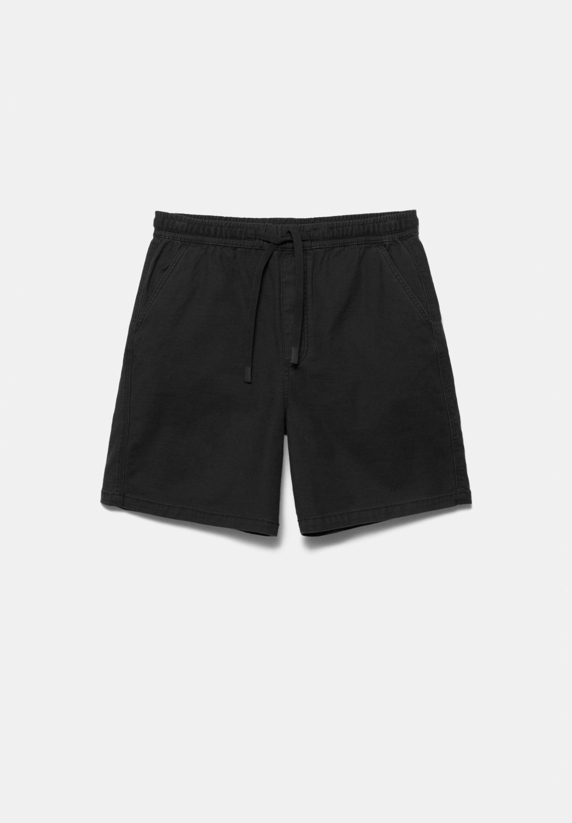 Bermuda sweat shorts — Black