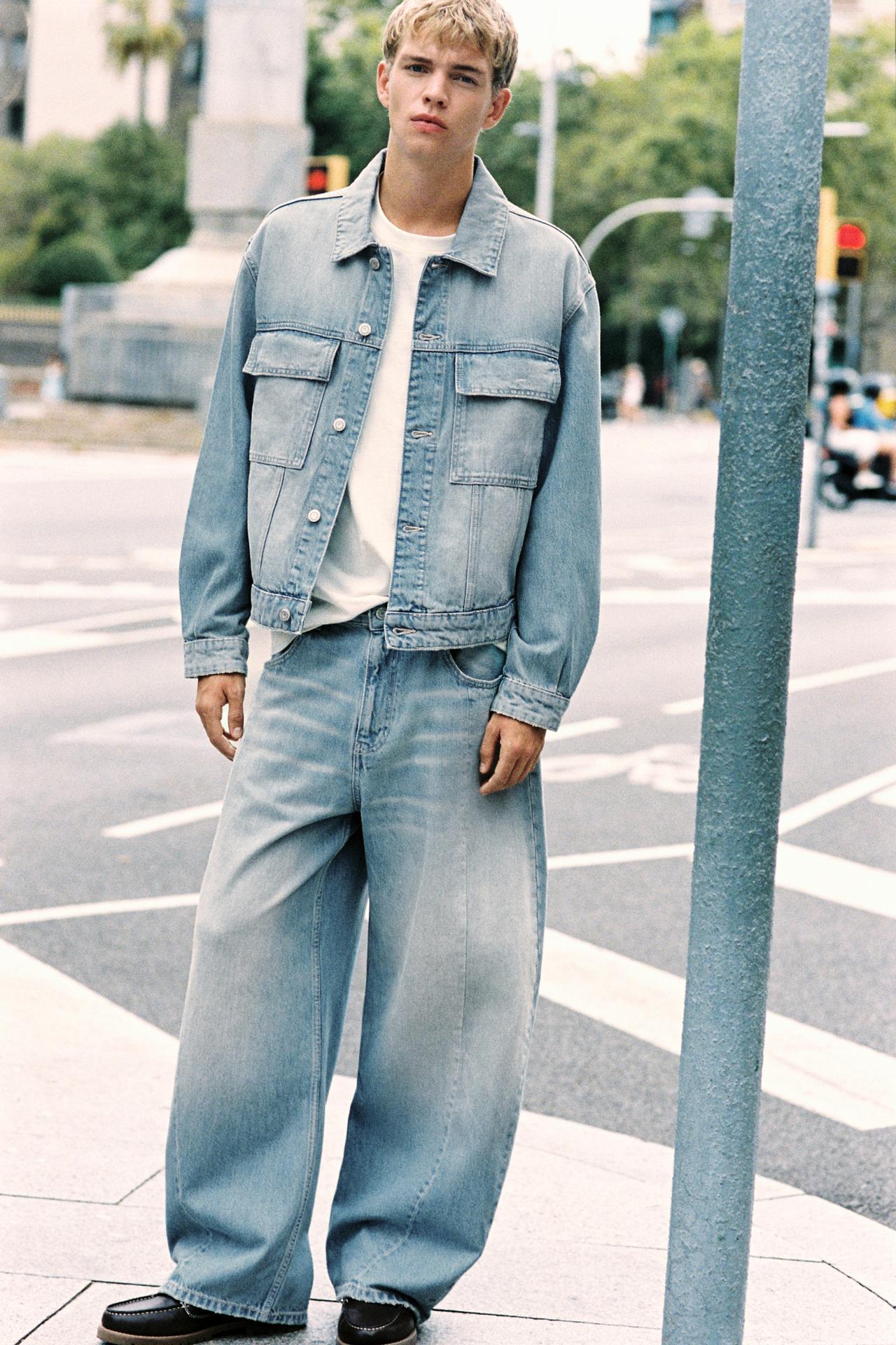 Trucker denim jacket — Pale indigo