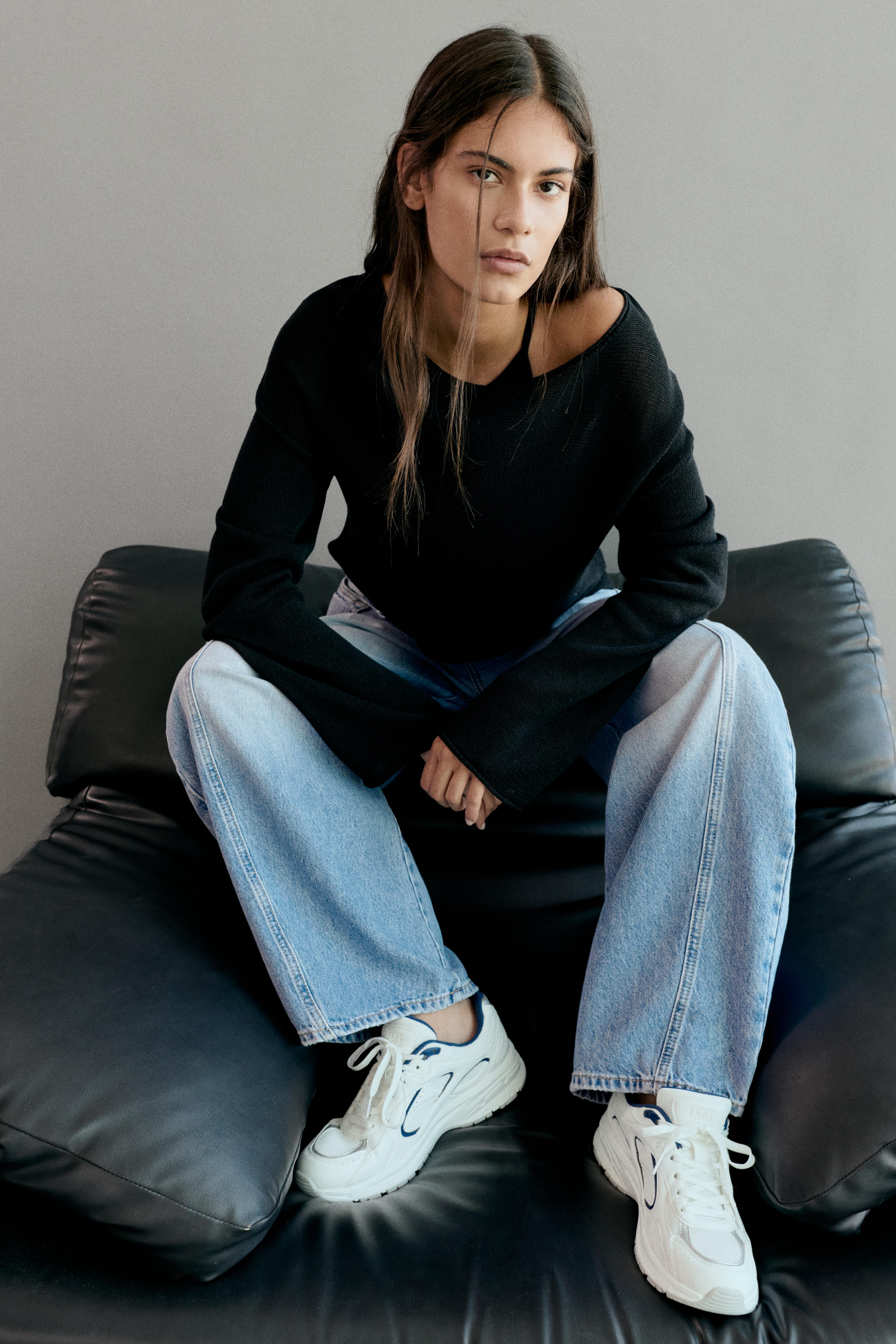Multi-piece trainers — White