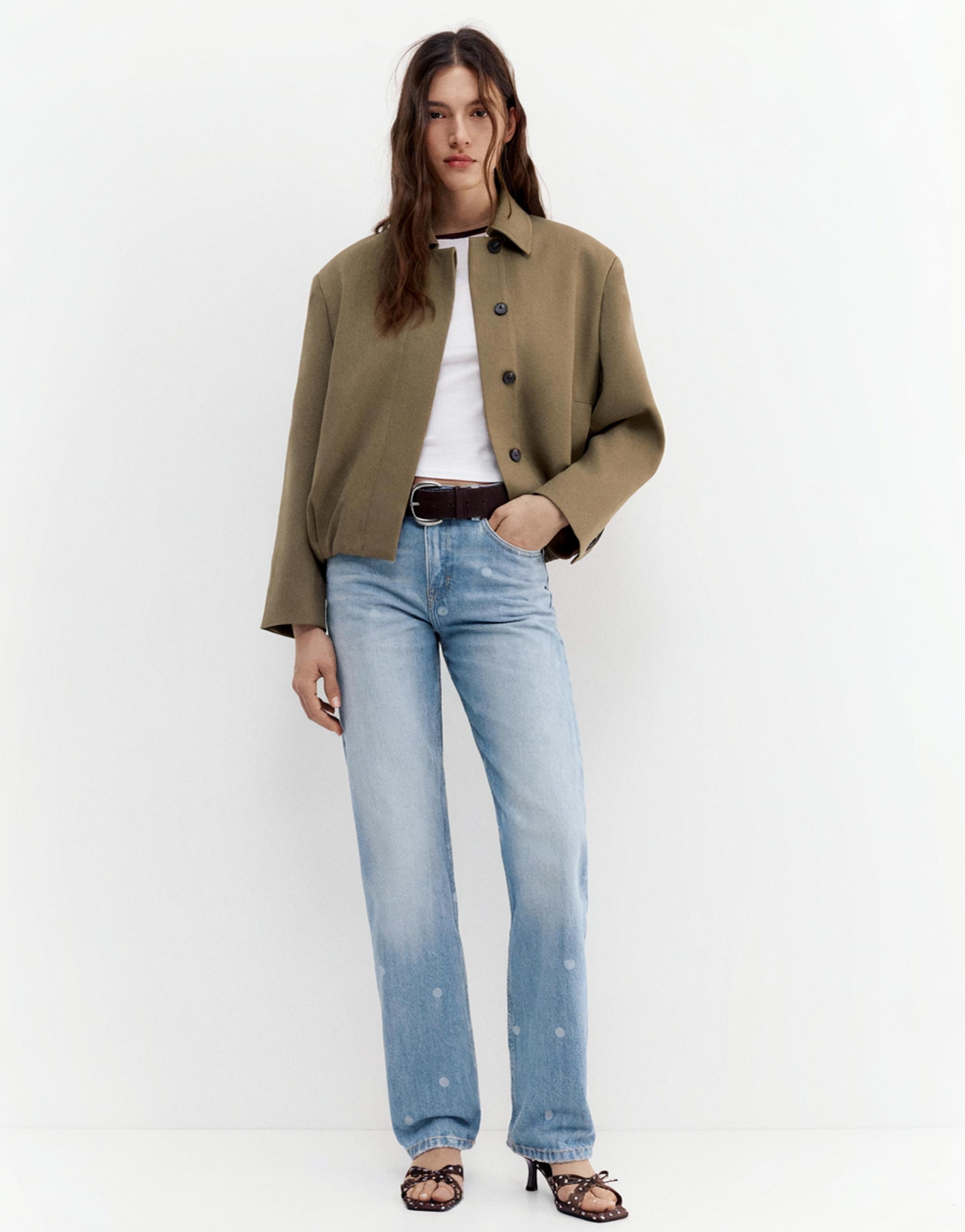 Balon kesim tailored fit ceket - Görsel 3