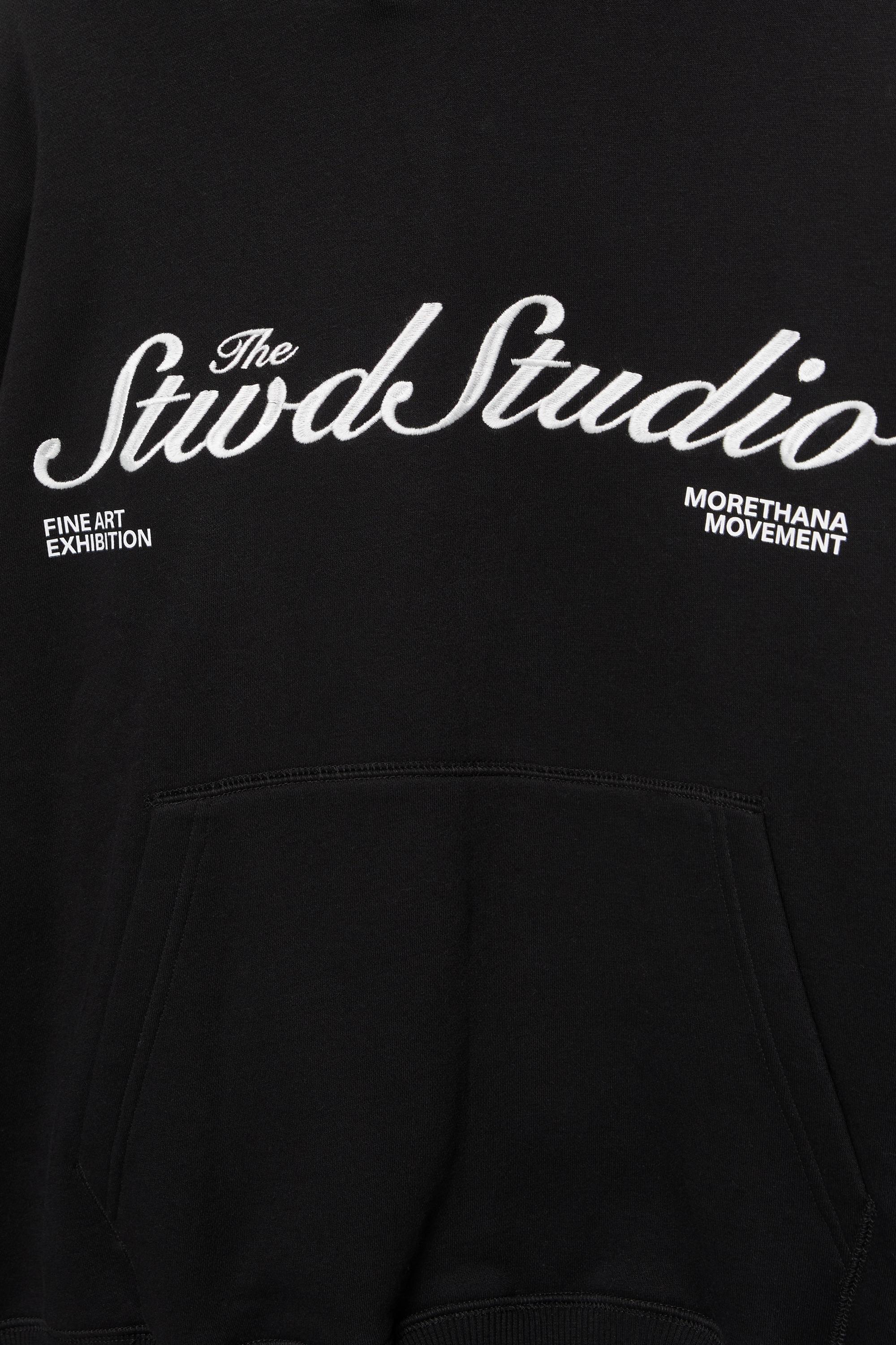 STWD Studio kapüşonlu sweatshirt - Görsel 2