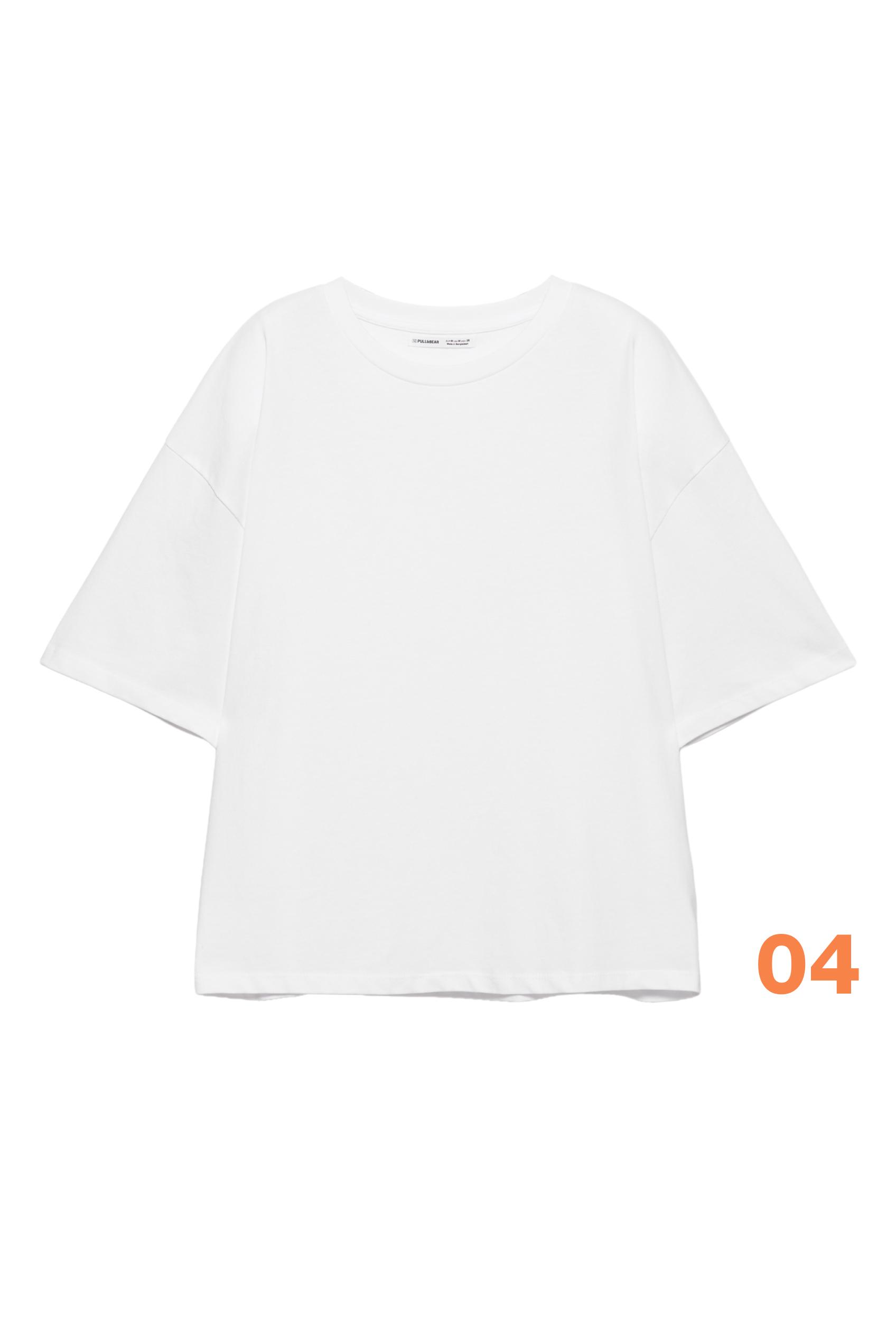 Oversize short sleeve T-shirt — White