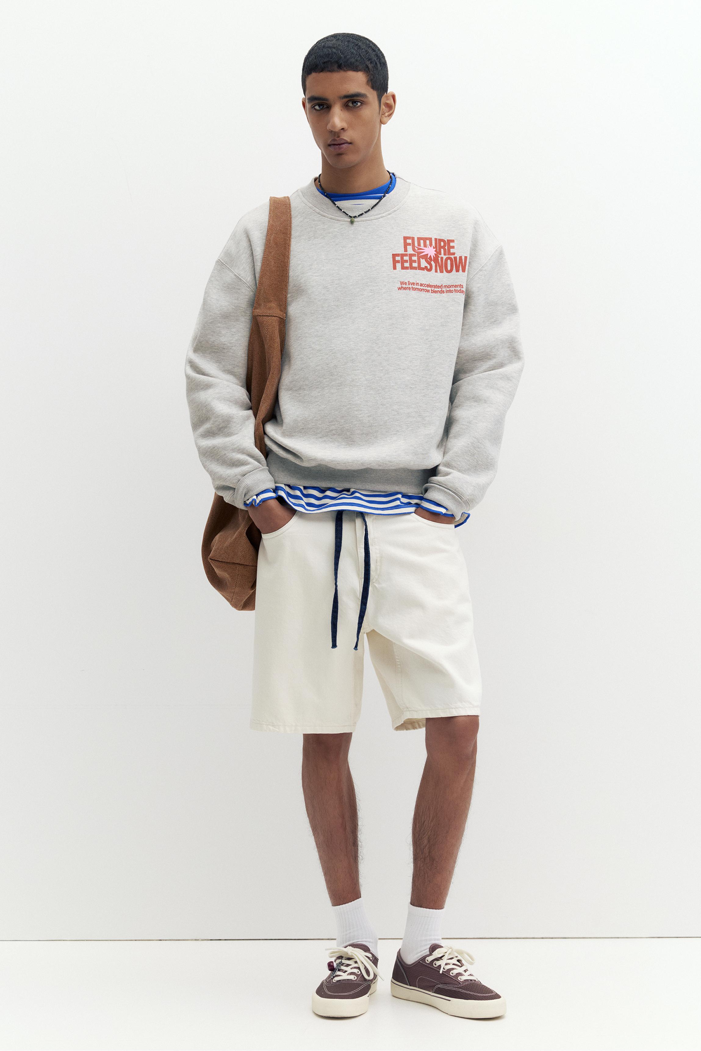 Gri Future sweatshirt - Görsel 29