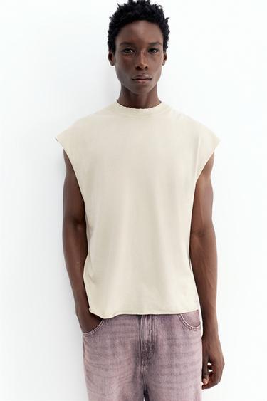 Acid wash tank top — Off white 1