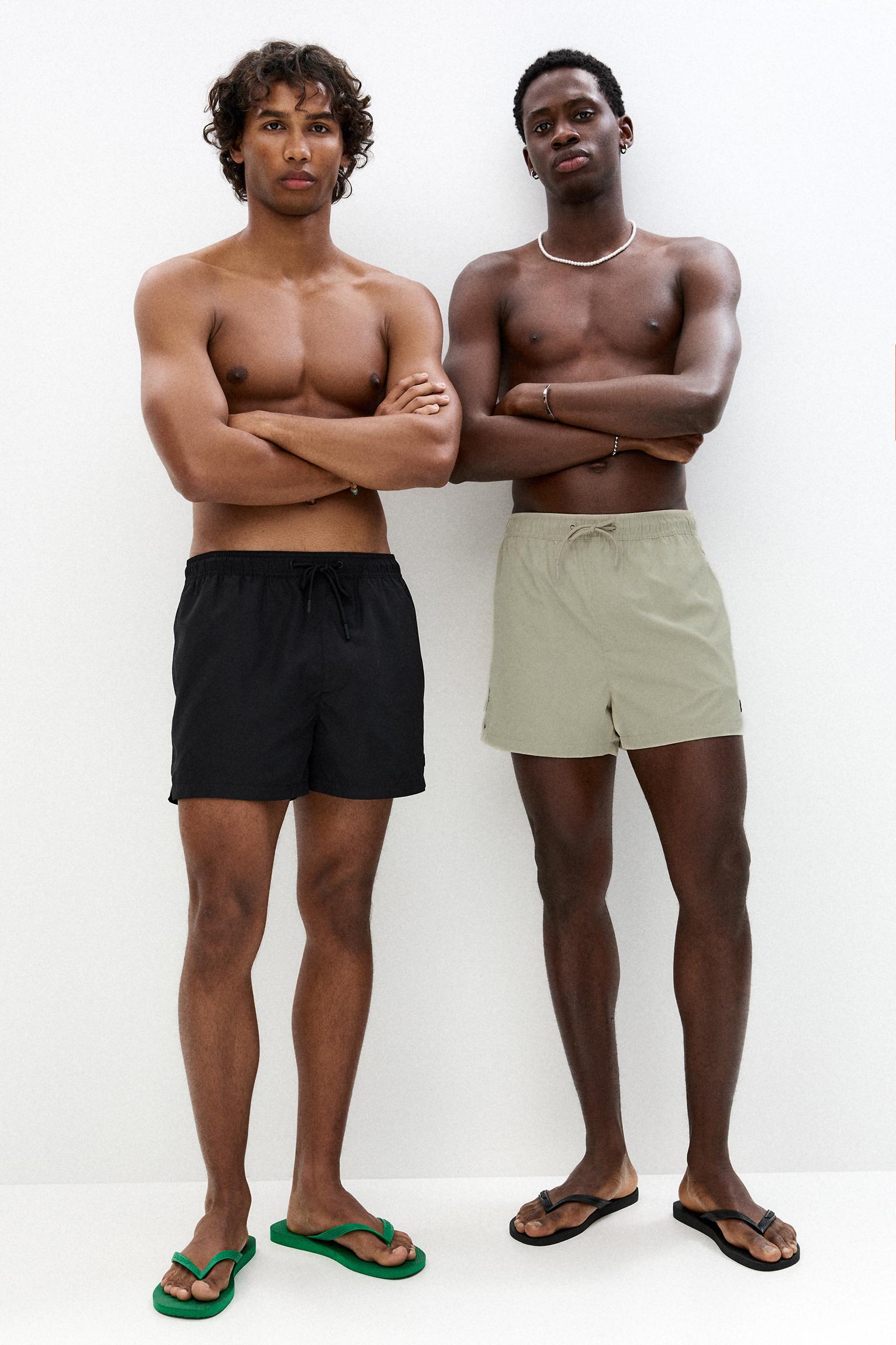 2er-Pack Basic-Badeshorts