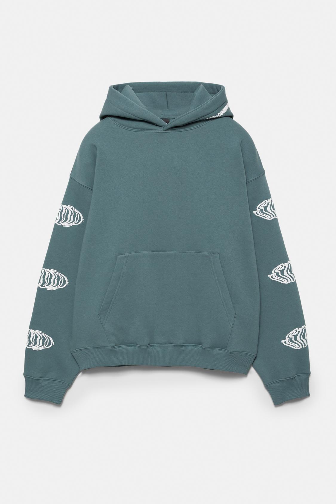 PULL&BEAR Sweat à capuche - royal blue/bleu roi