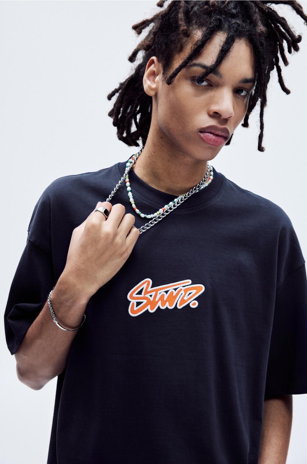 Playera manga corta STWD PULL&BEAR