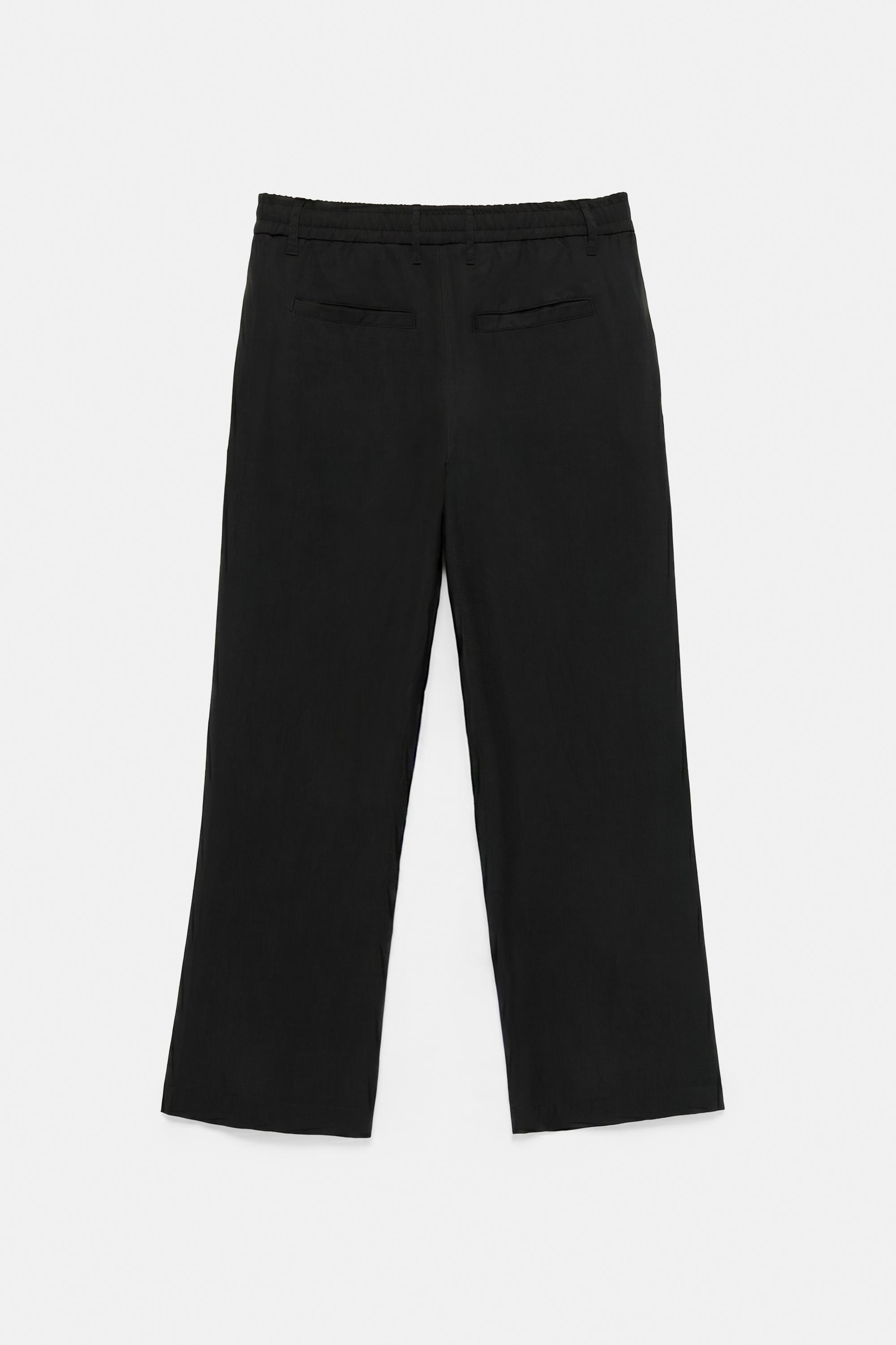 Tailored jogging trousers — Black