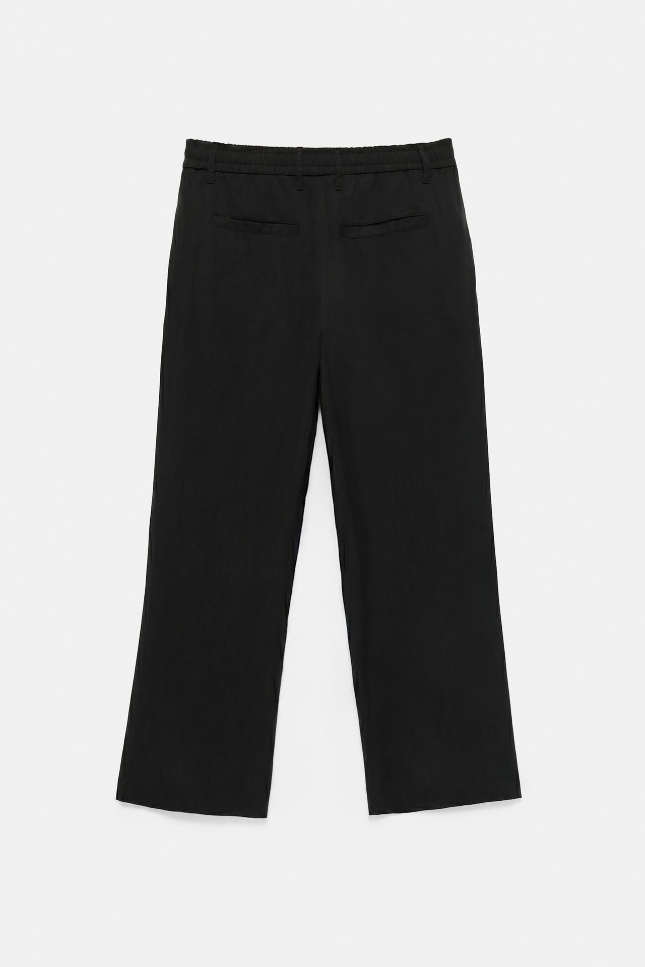 Tailored jogging trousers — Black