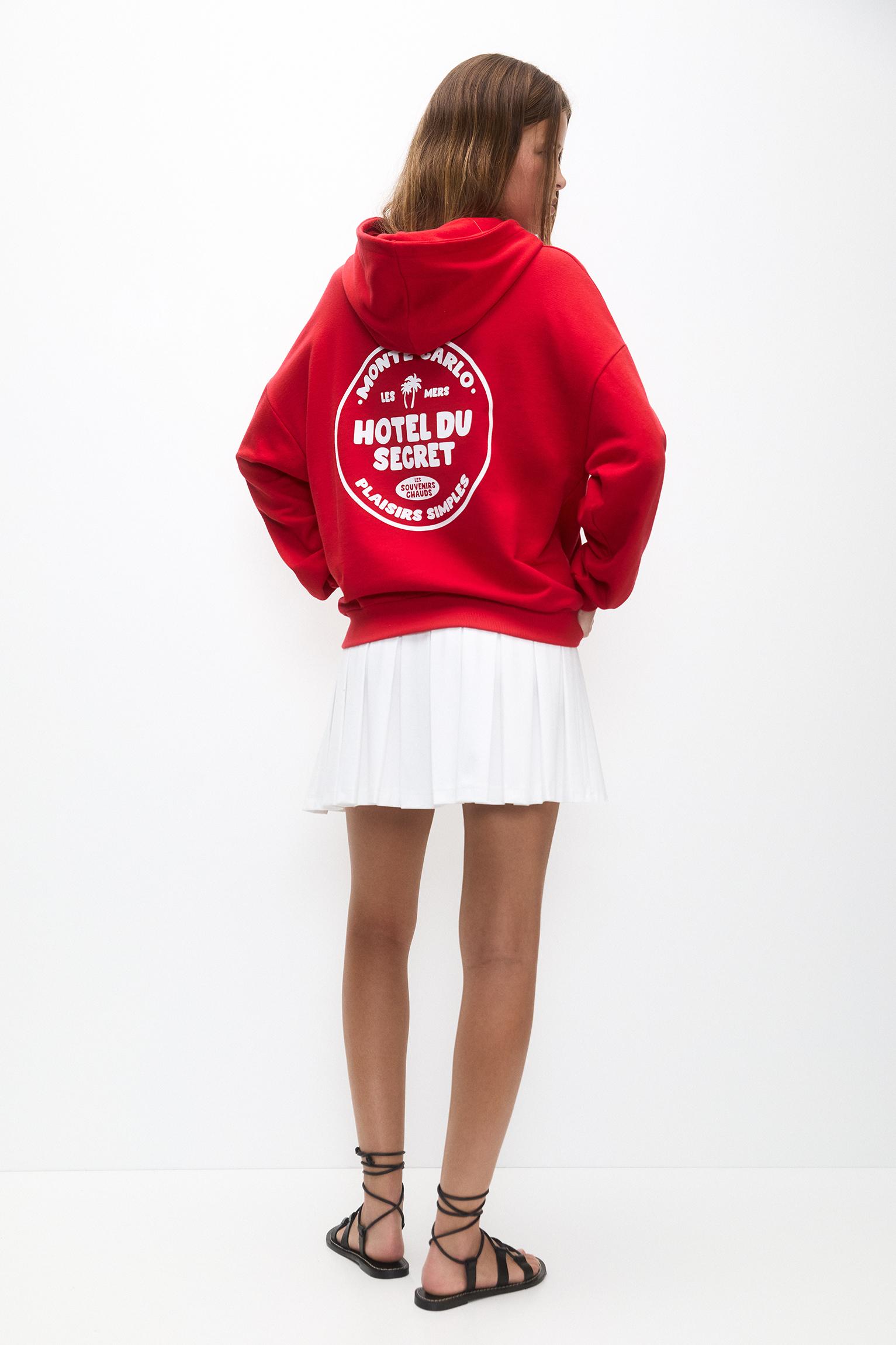 Pull and bear oversized hoodie hotsell