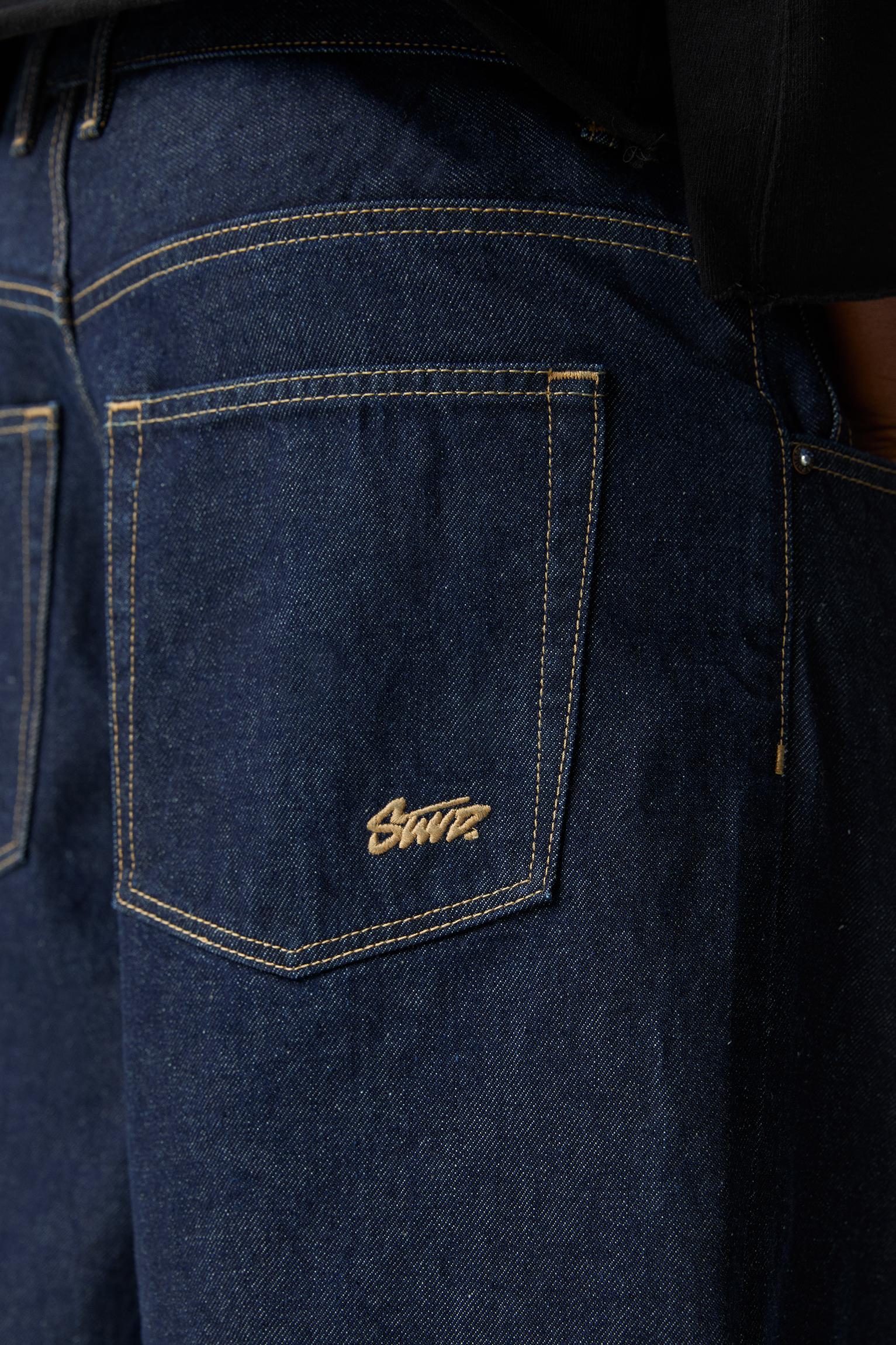 Baggy denim bermuda şort - Görsel 110