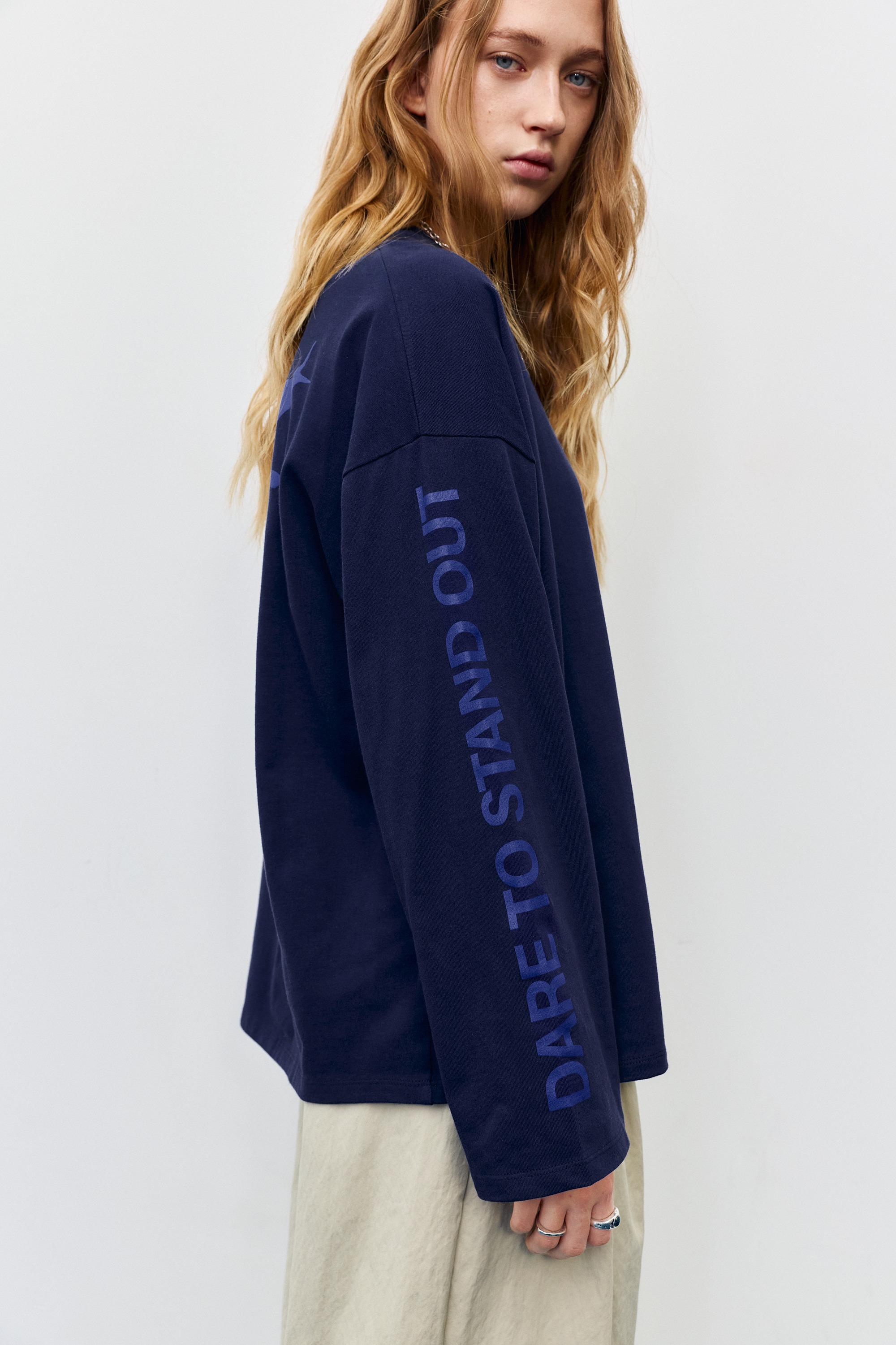 STWD graphic T-shirt — Navy