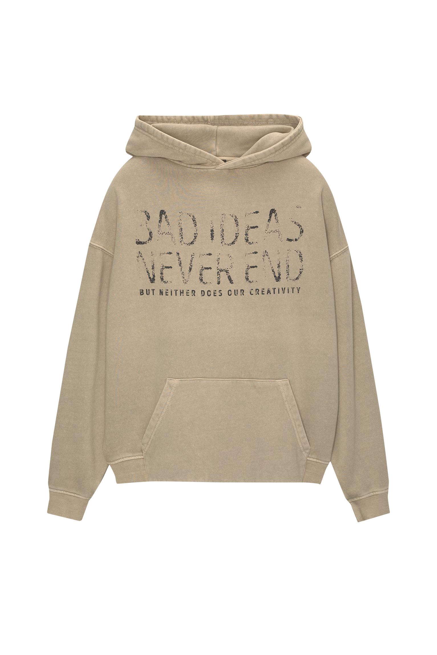 Bad Ideas kapüşonlu sweatshirt_0