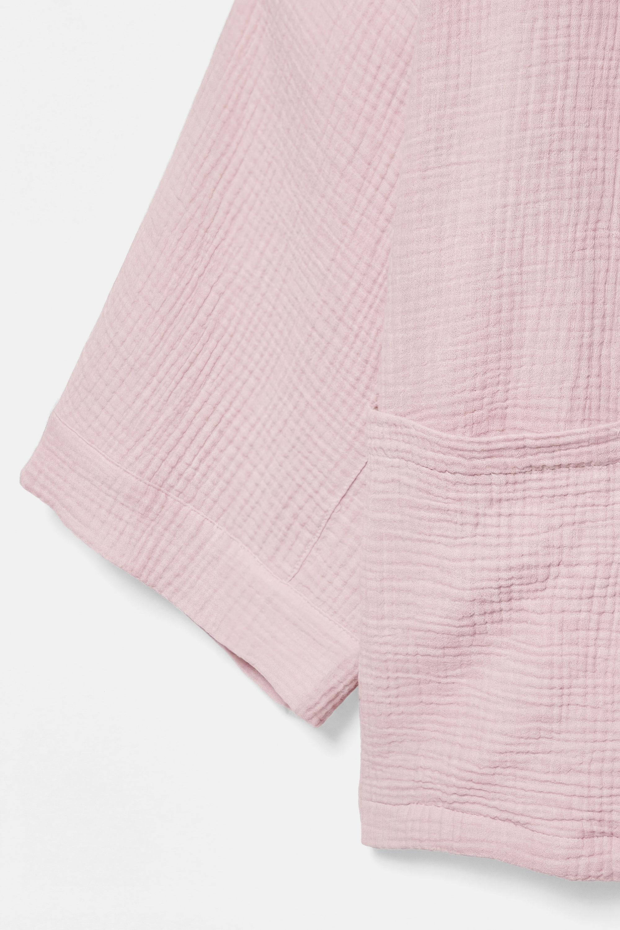 Crepe kimono — Rose pink