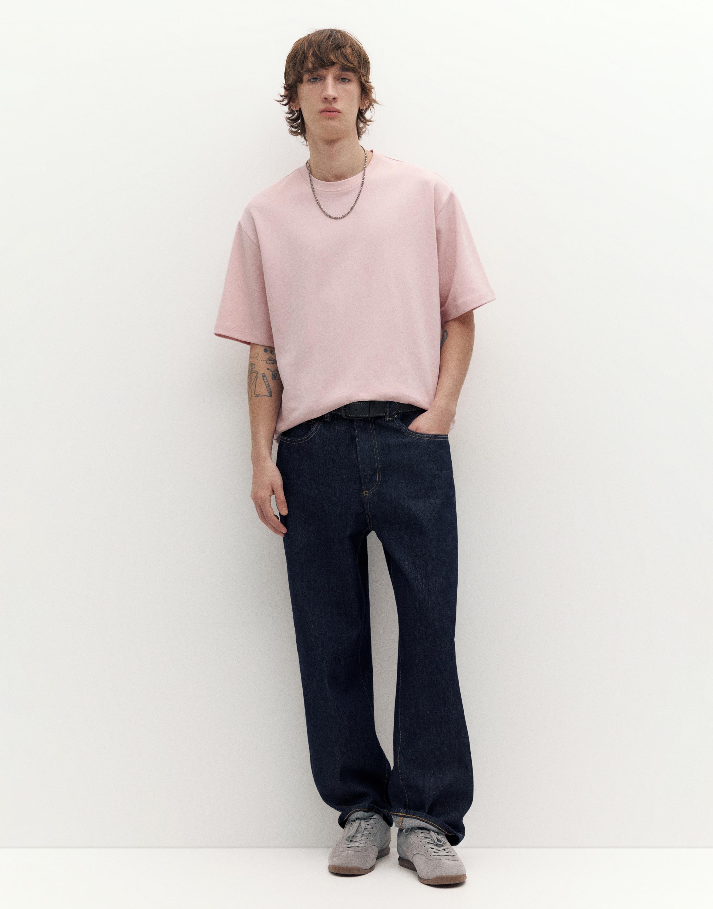 Boxy T-shirt — Pink