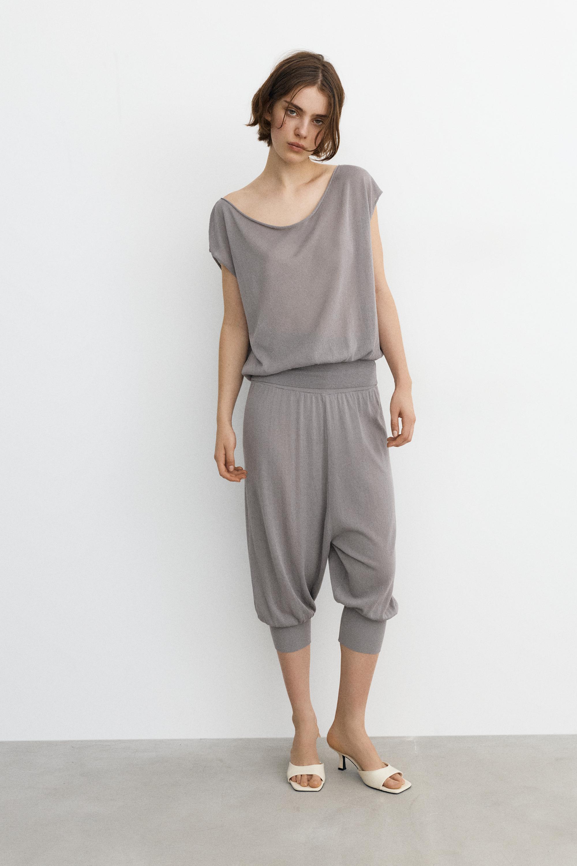 Sarouel trousers — Steel