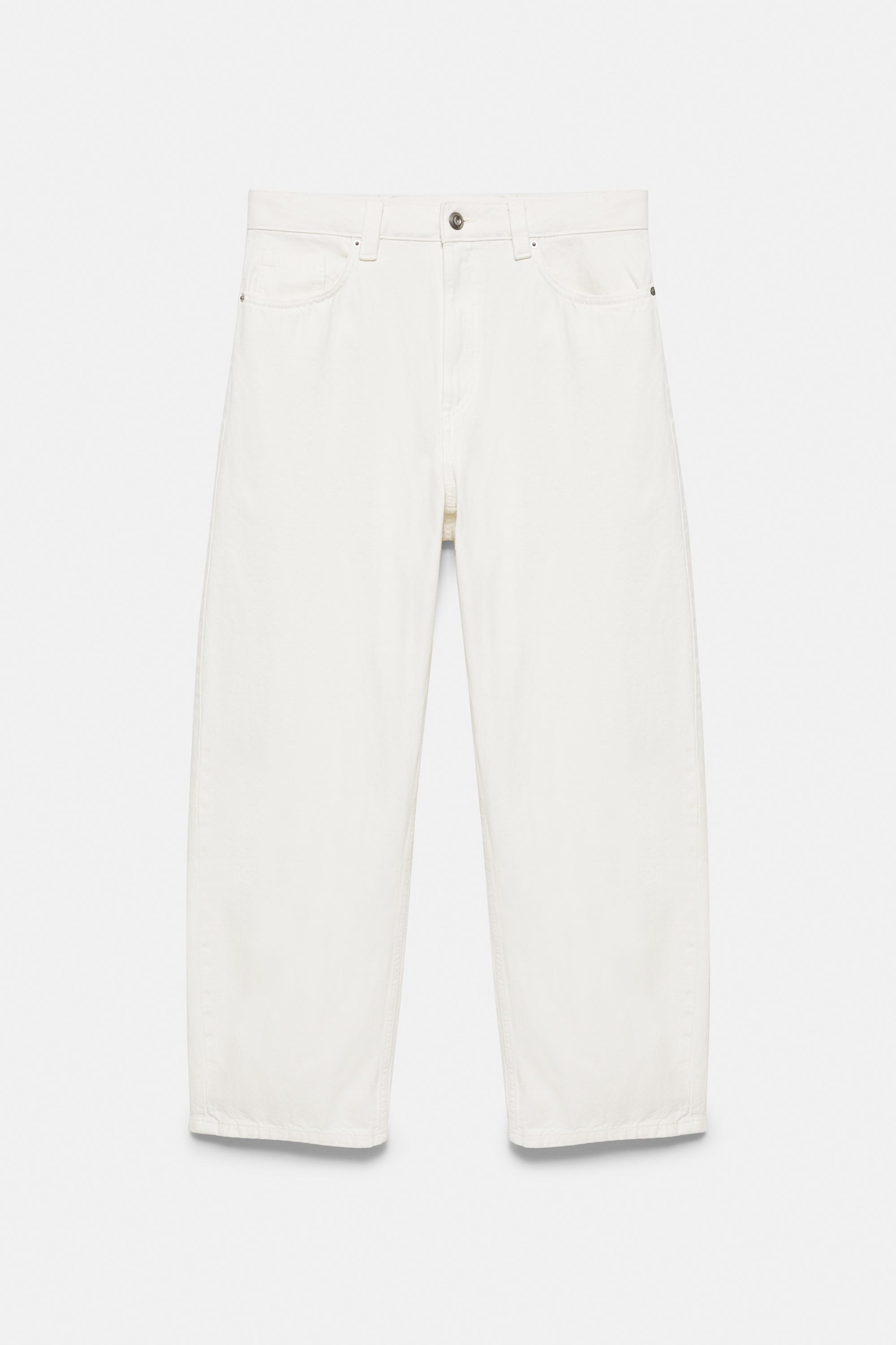 Baggy balloon jeans — White