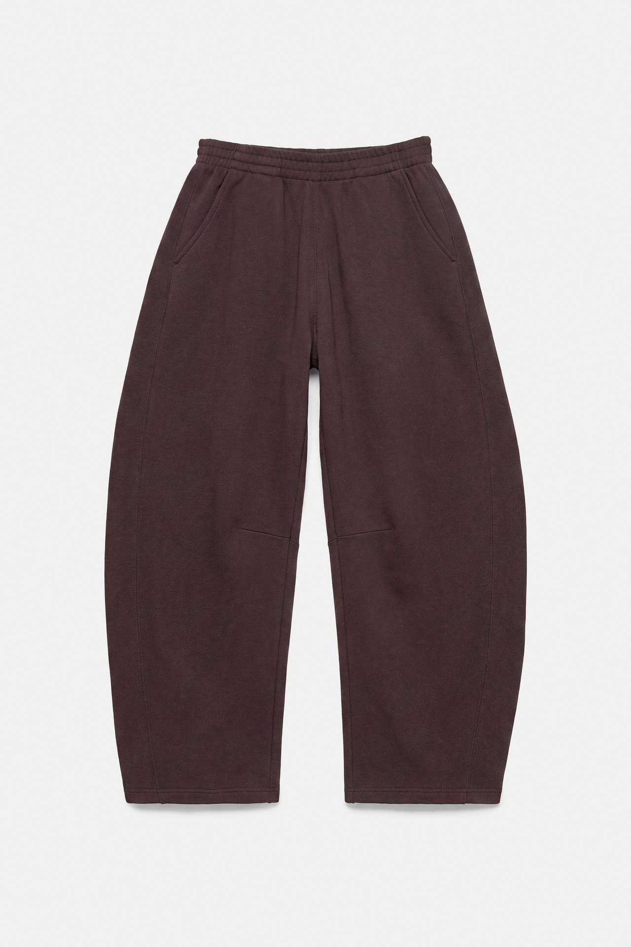 Barrel-leg joggers — Brown