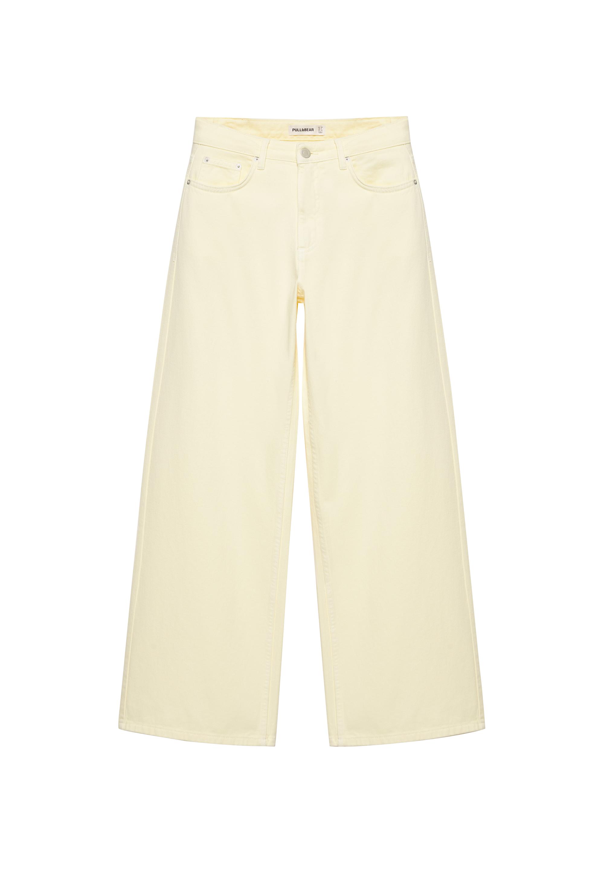 Oversize baggy jeans — Yellow