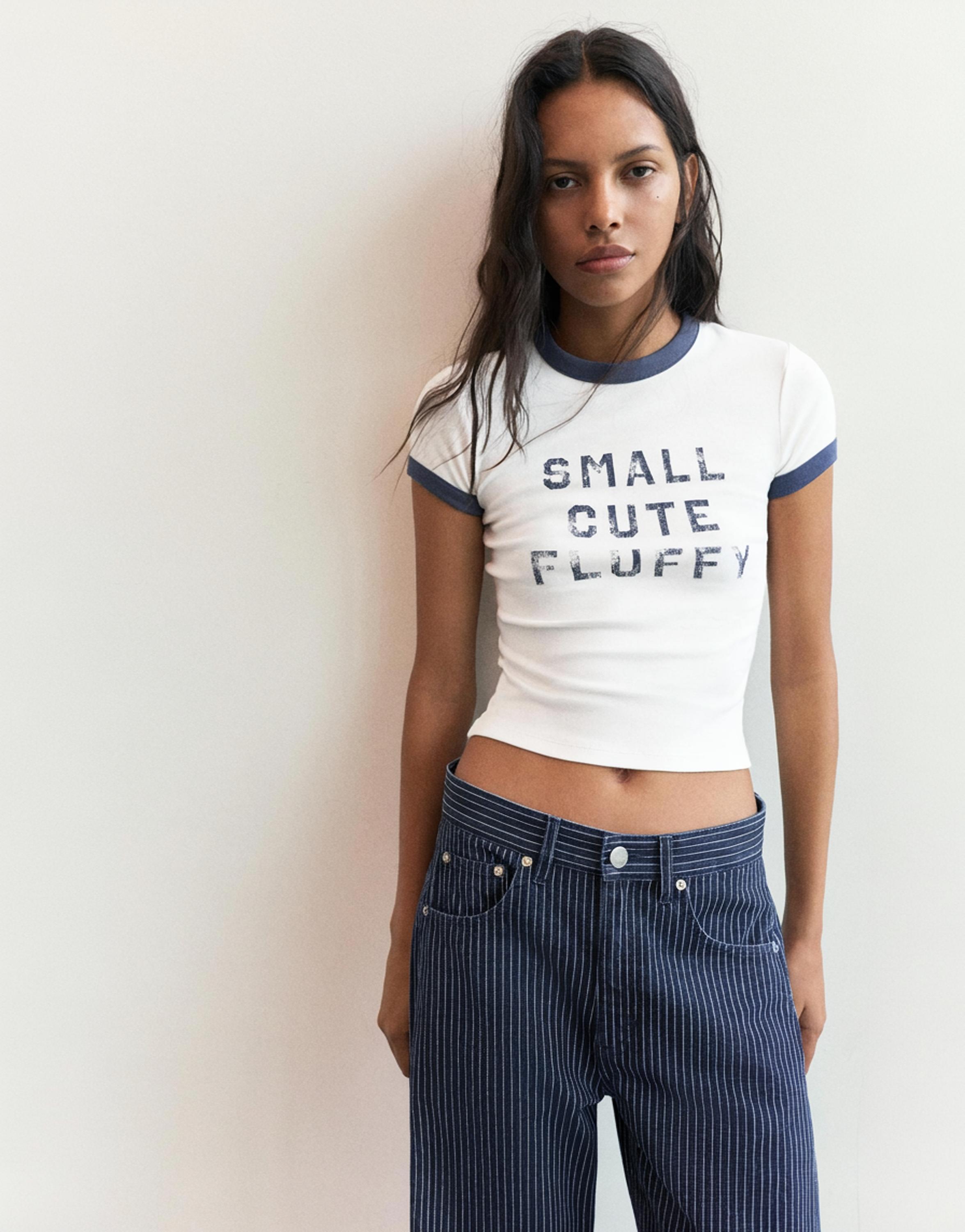 Lilo & Stitch slim fit T-shirt — White